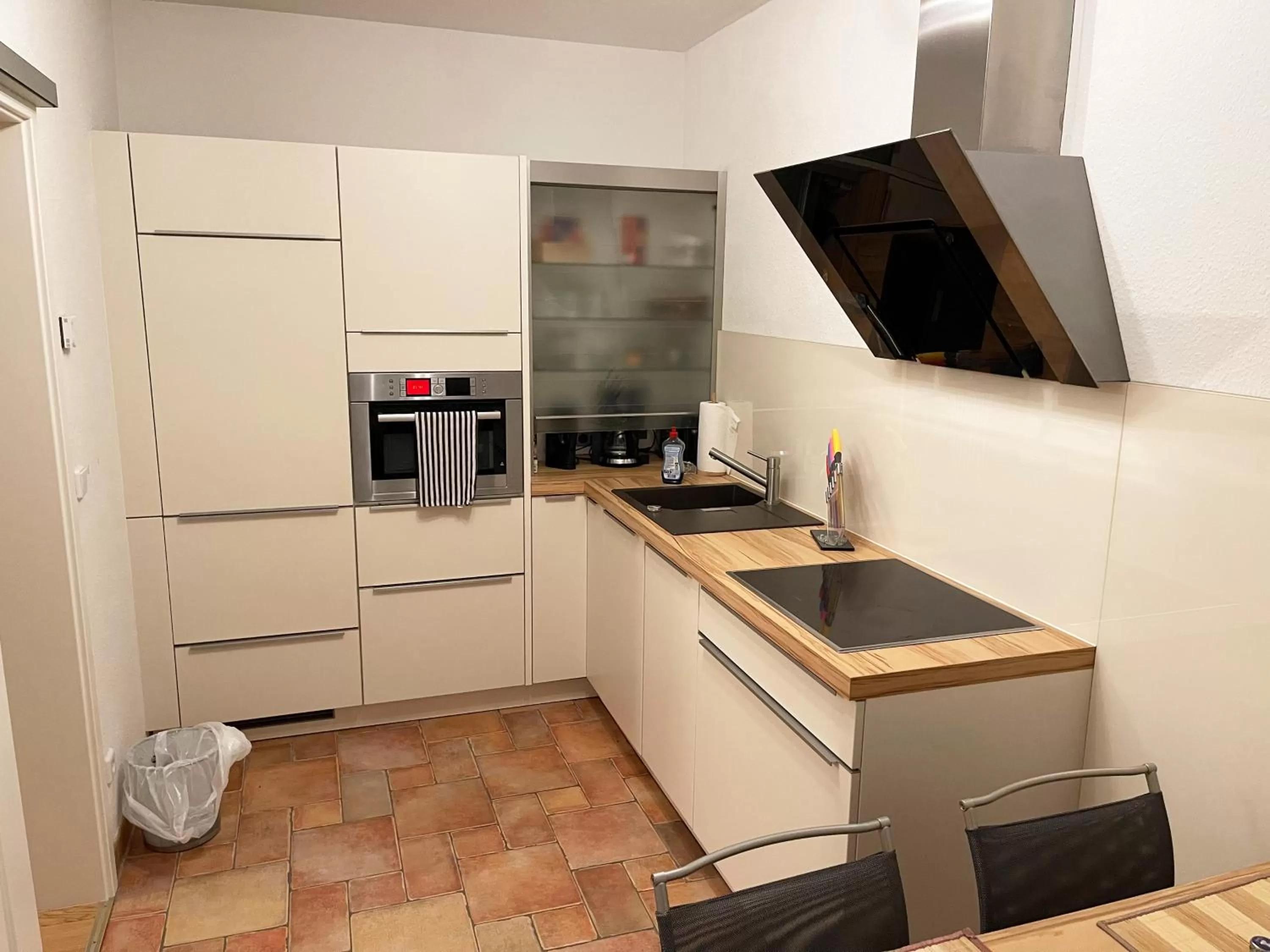 Kitchen or kitchenette in Zum Alten Hafen