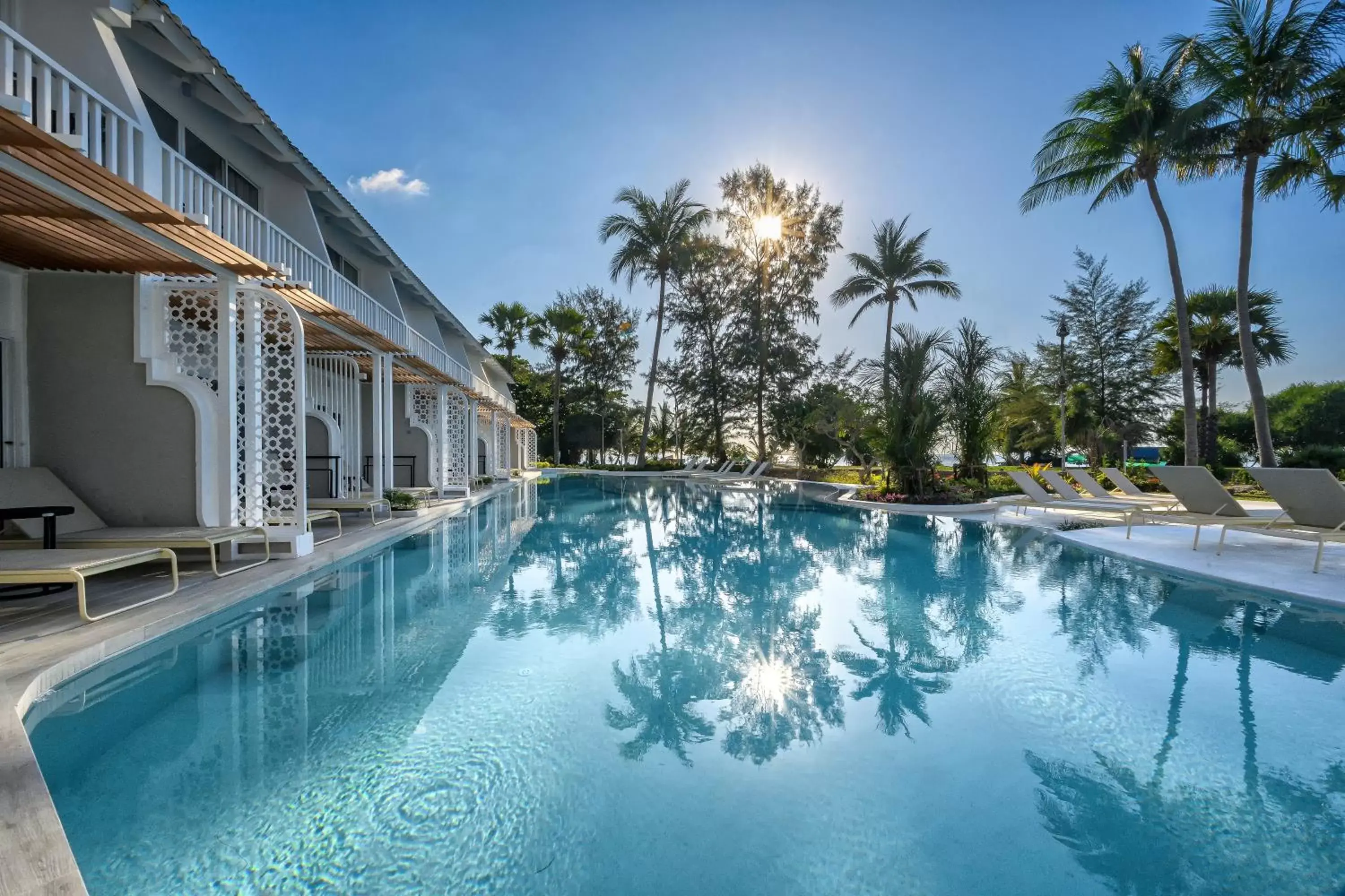 Pool view, Swimming Pool in Thavorn Palm Beach Resort Phuket - SHA Extra Plus