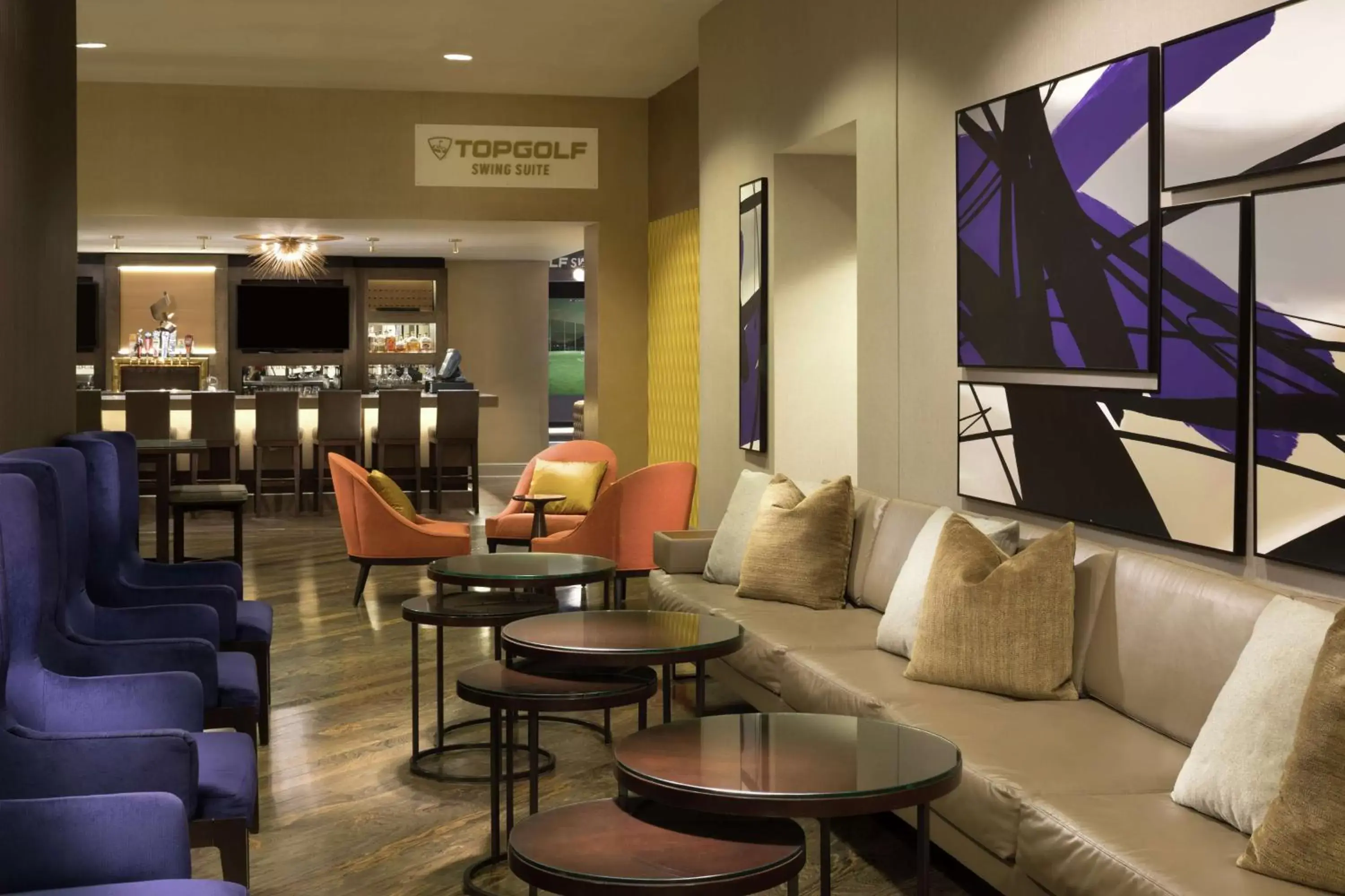 Lobby or reception, Lounge/Bar in DoubleTree by Hilton Hotel Dallas Campbell Centre
