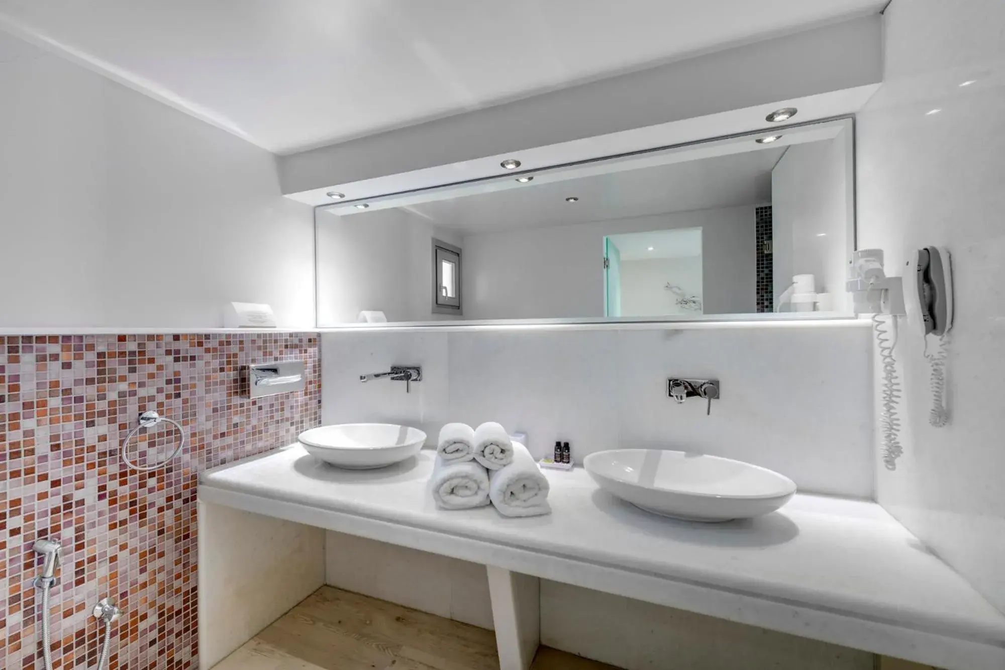 Bathroom in Kouros Art Hotel (Adults Only)