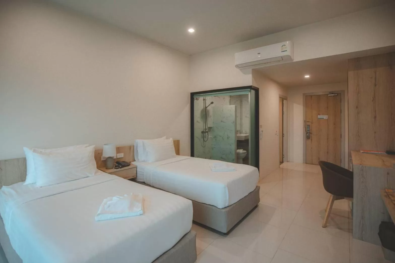 Bed in Viva Montane Hotel Pattaya