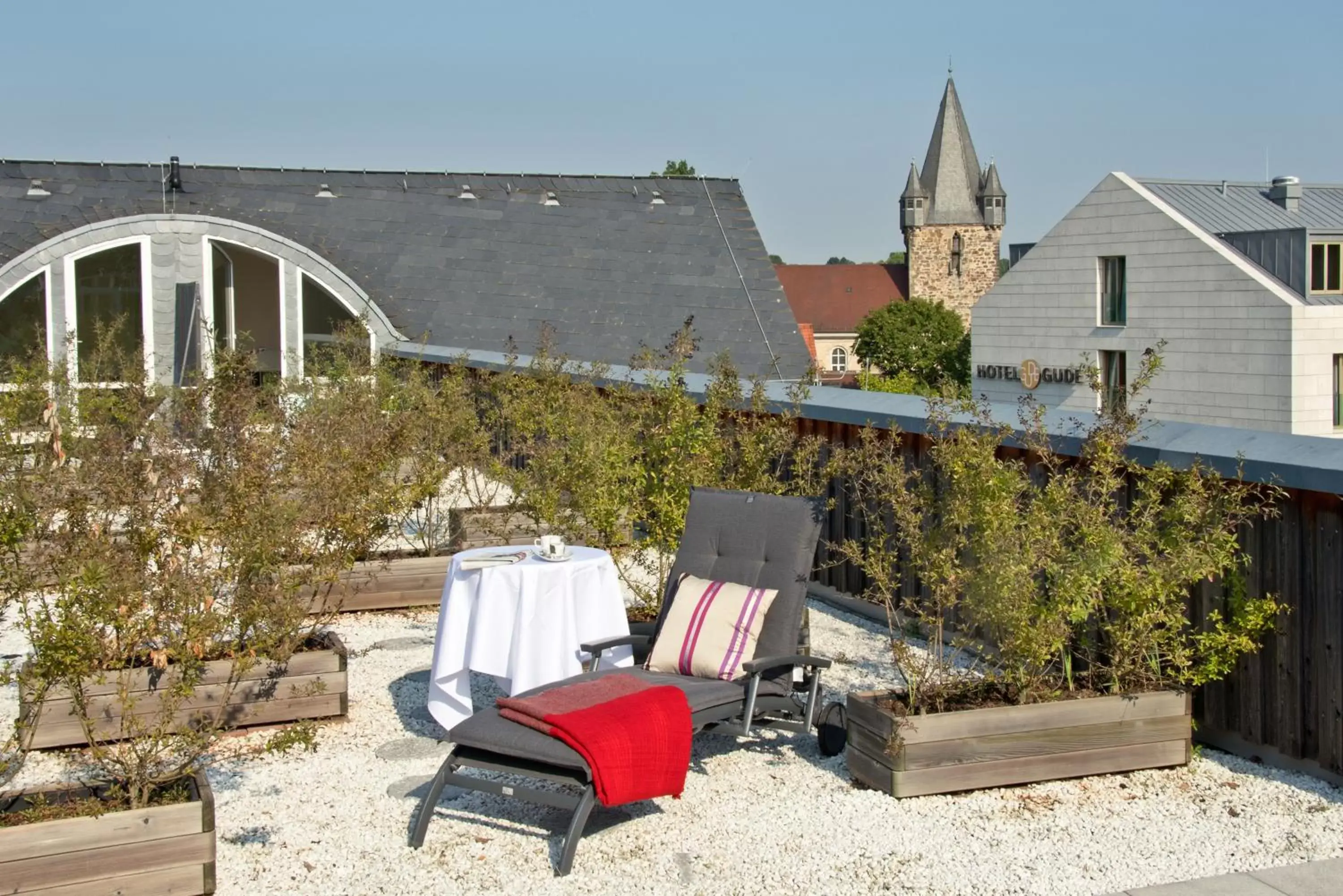 Balcony/Terrace in Hotel Gude