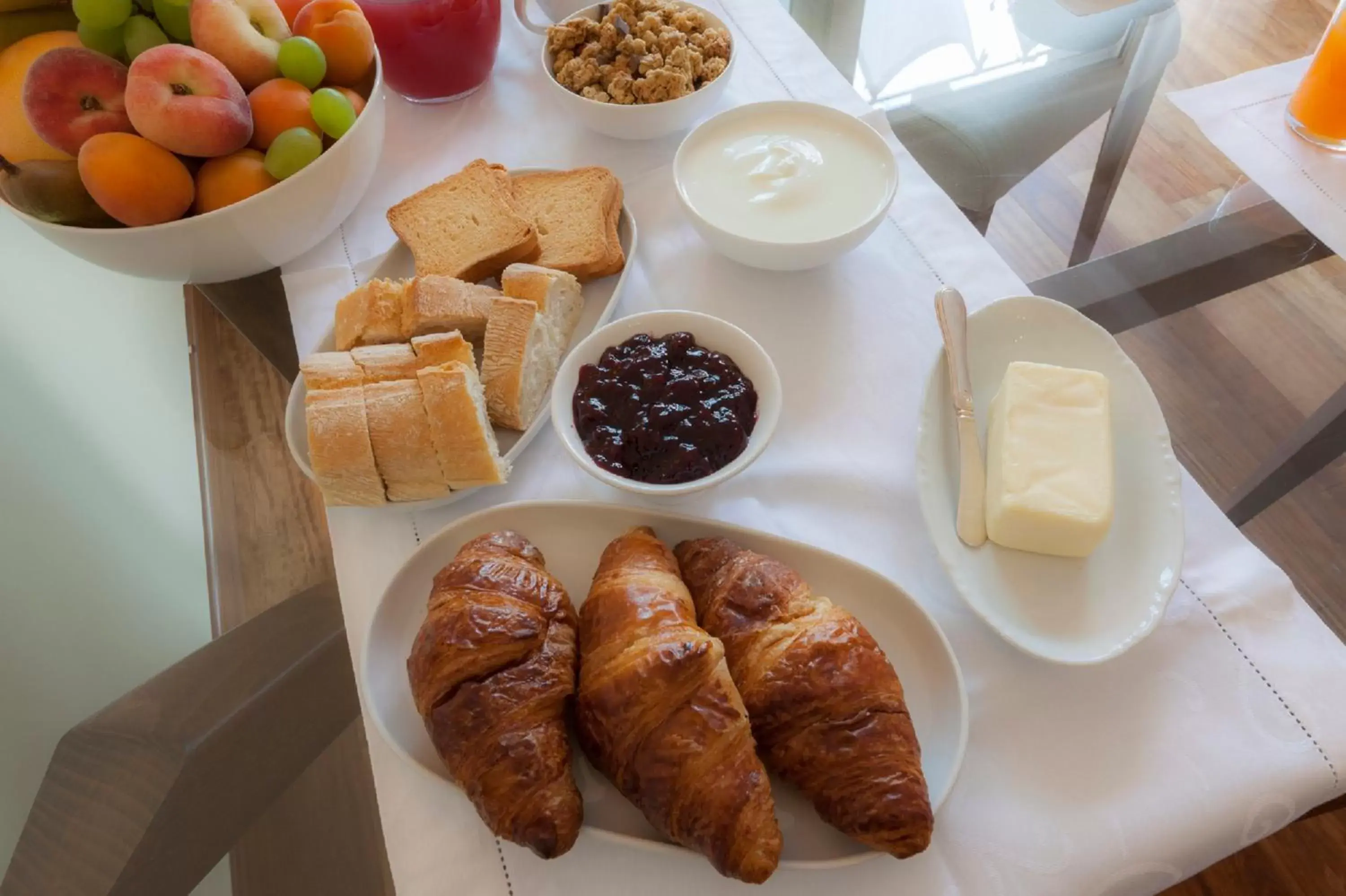 Italian breakfast, Breakfast in Bronzino House