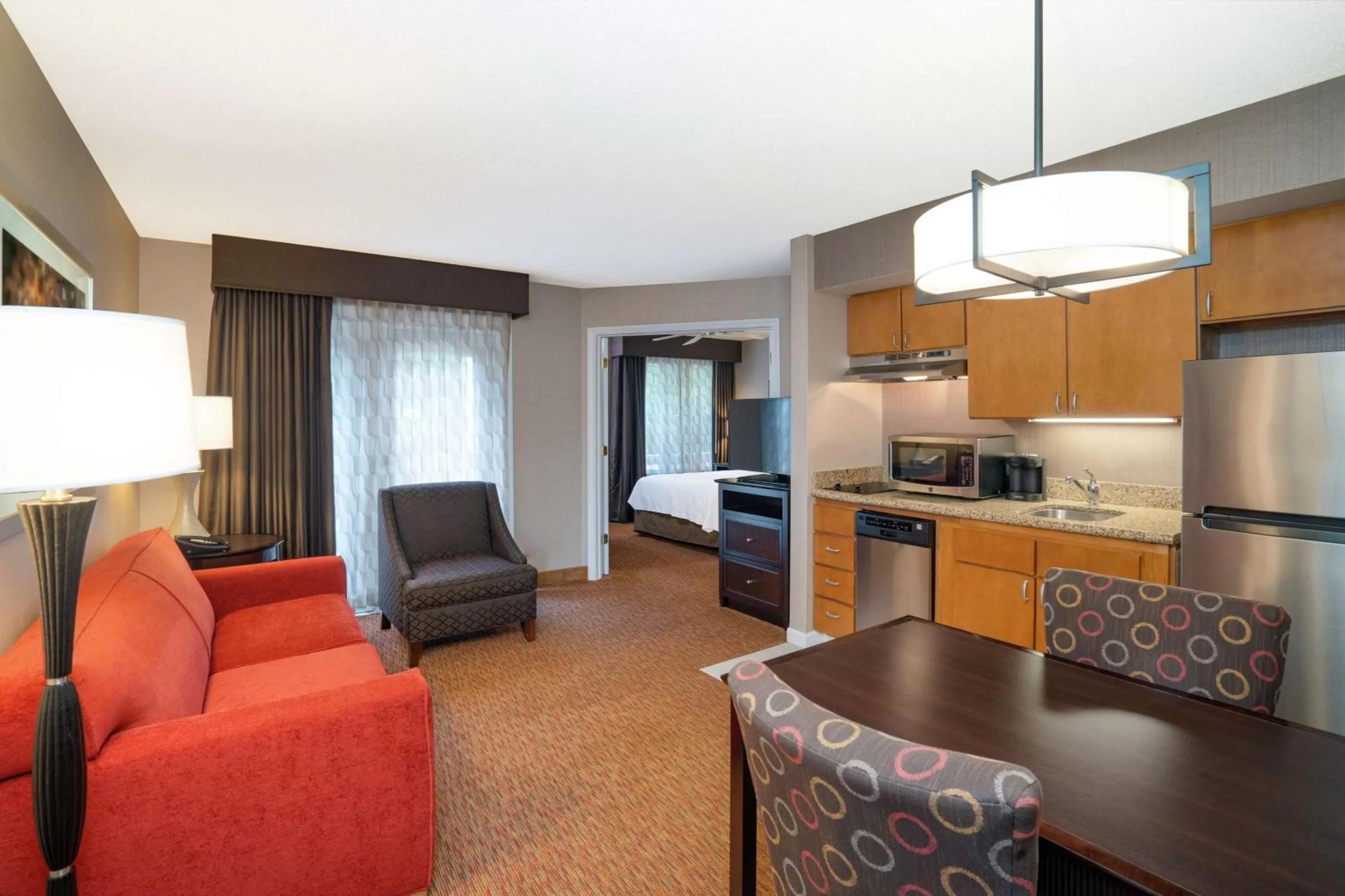 Living room in Homewood Suites Lafayette