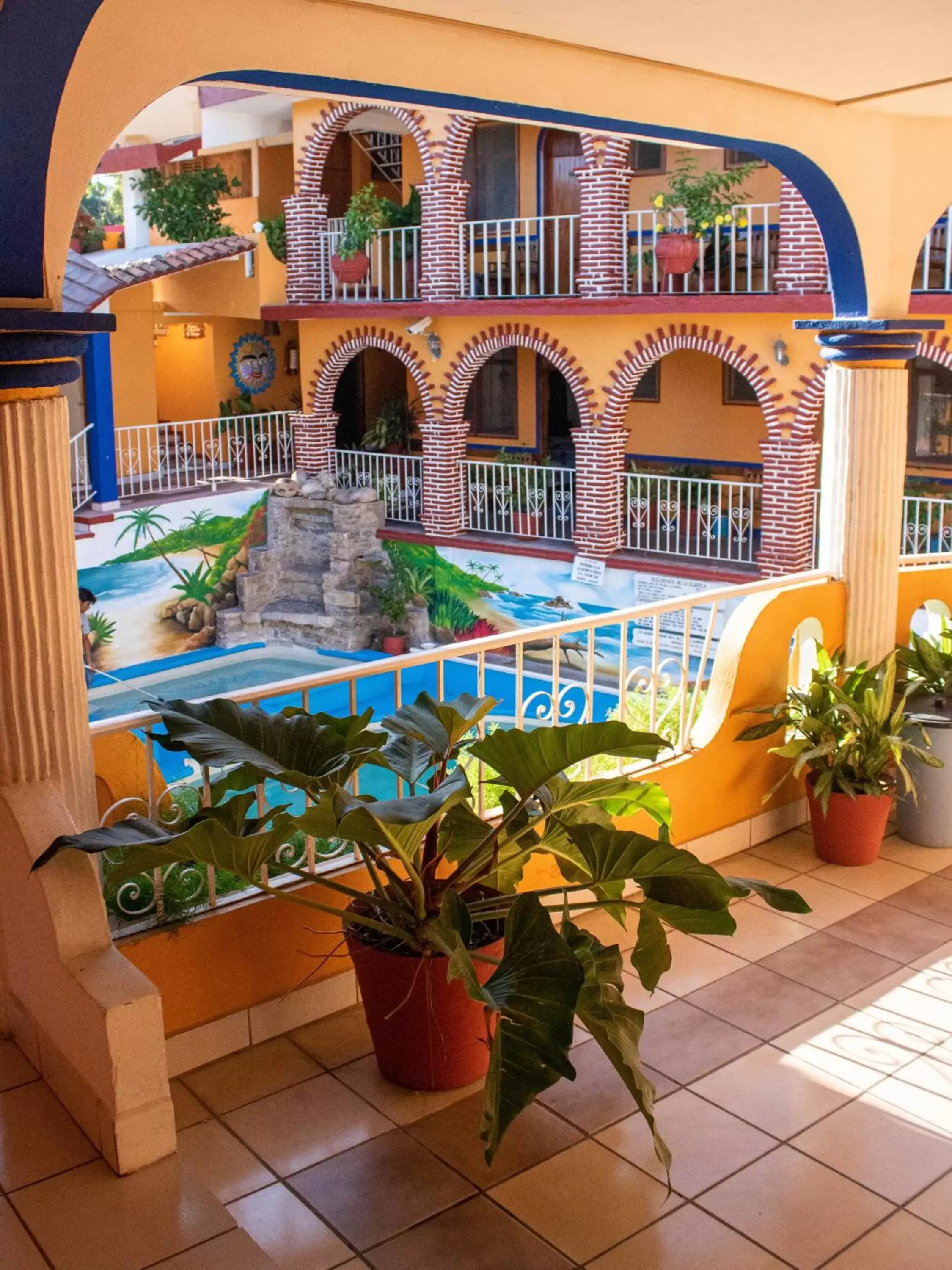 Pool View in Hotel San Juan