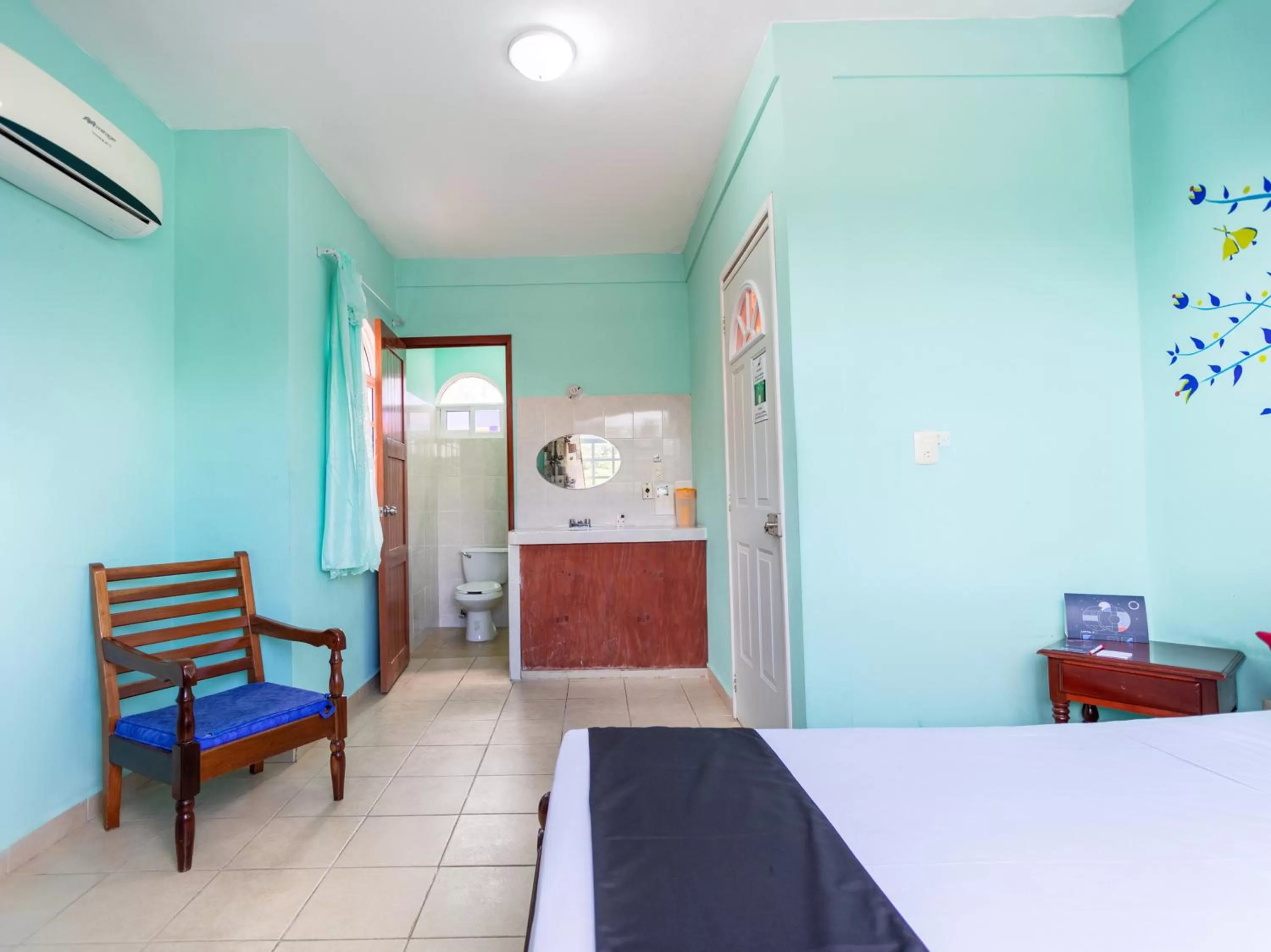 Bedroom, Bed in Hotel Hacienda Bacalar