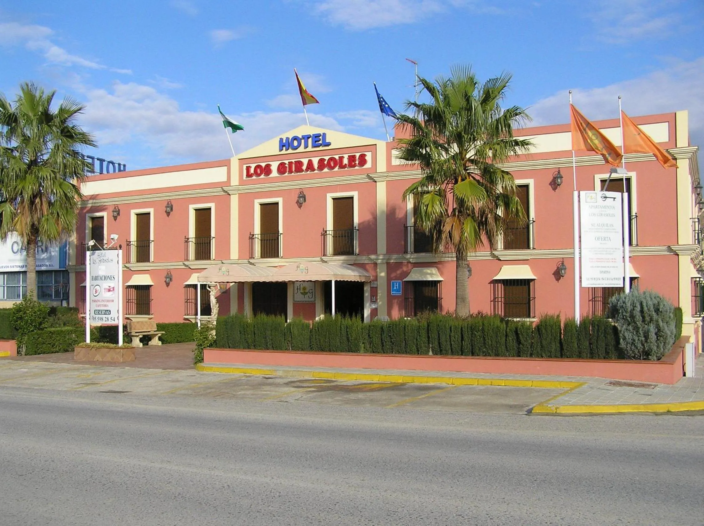 Property building in Hotel los Girasoles