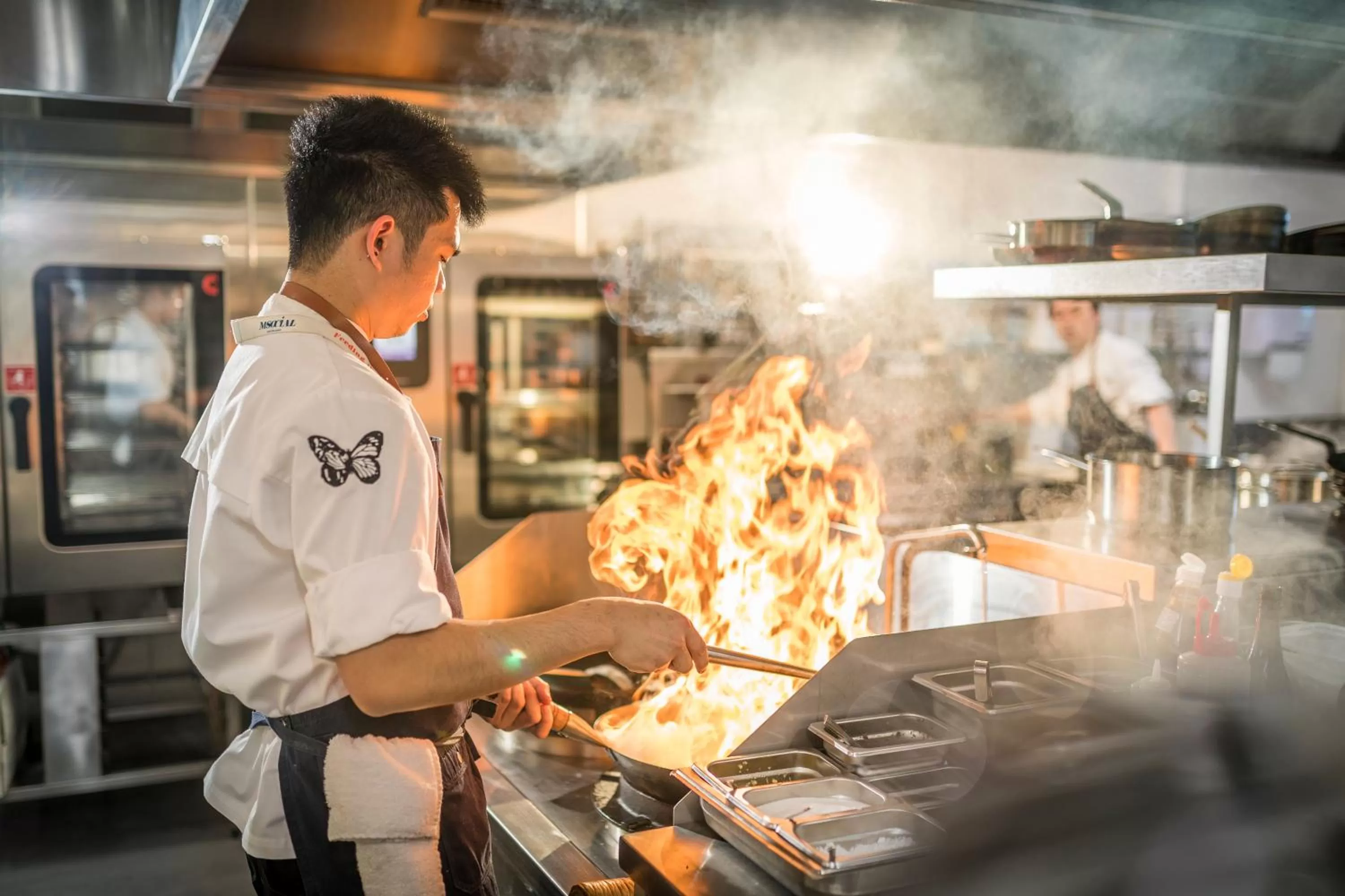 Staff in M Social Auckland