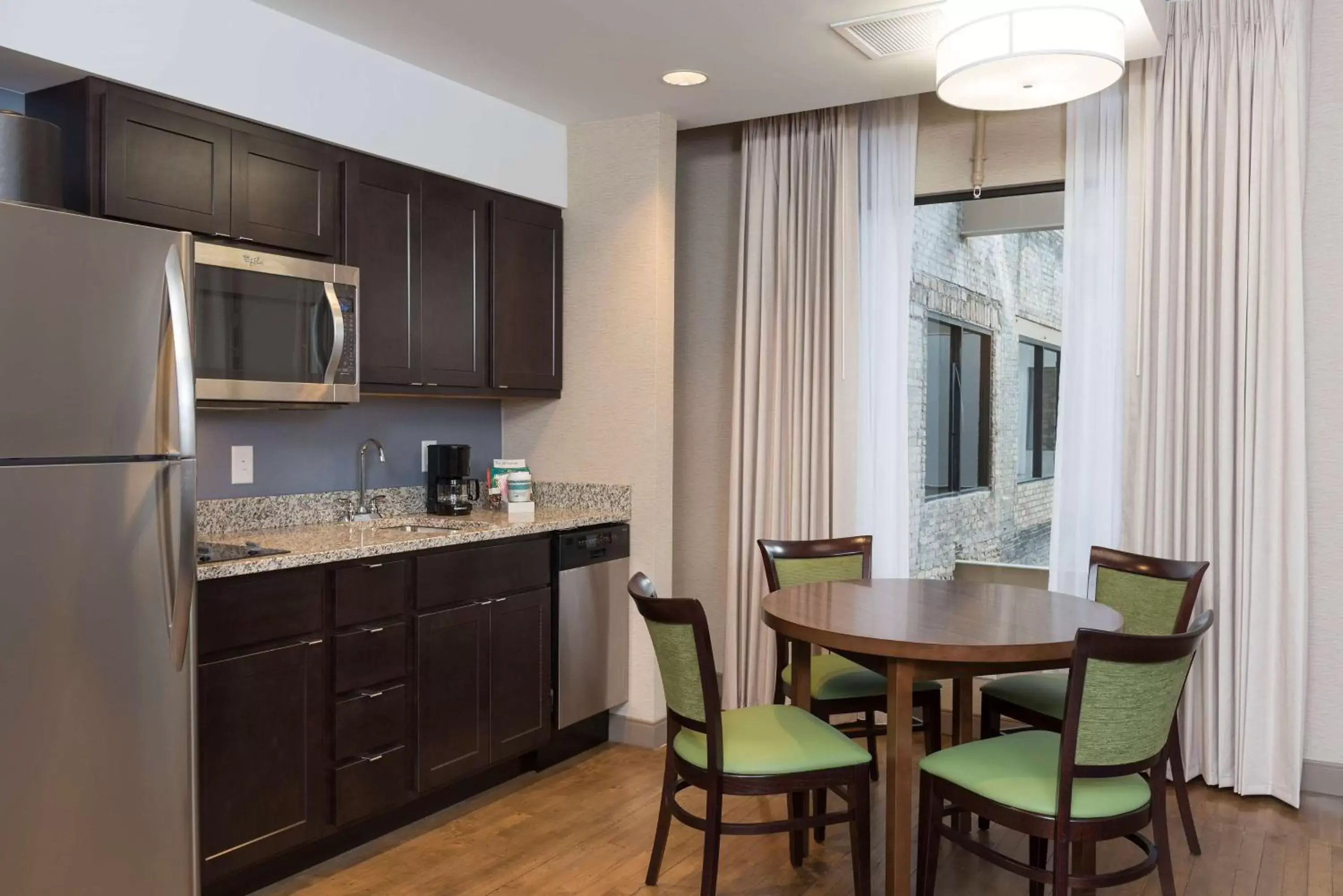 Kitchen or kitchenette, Kitchen/Kitchenette in Homewood Suites by Hilton Grand Rapids Downtown