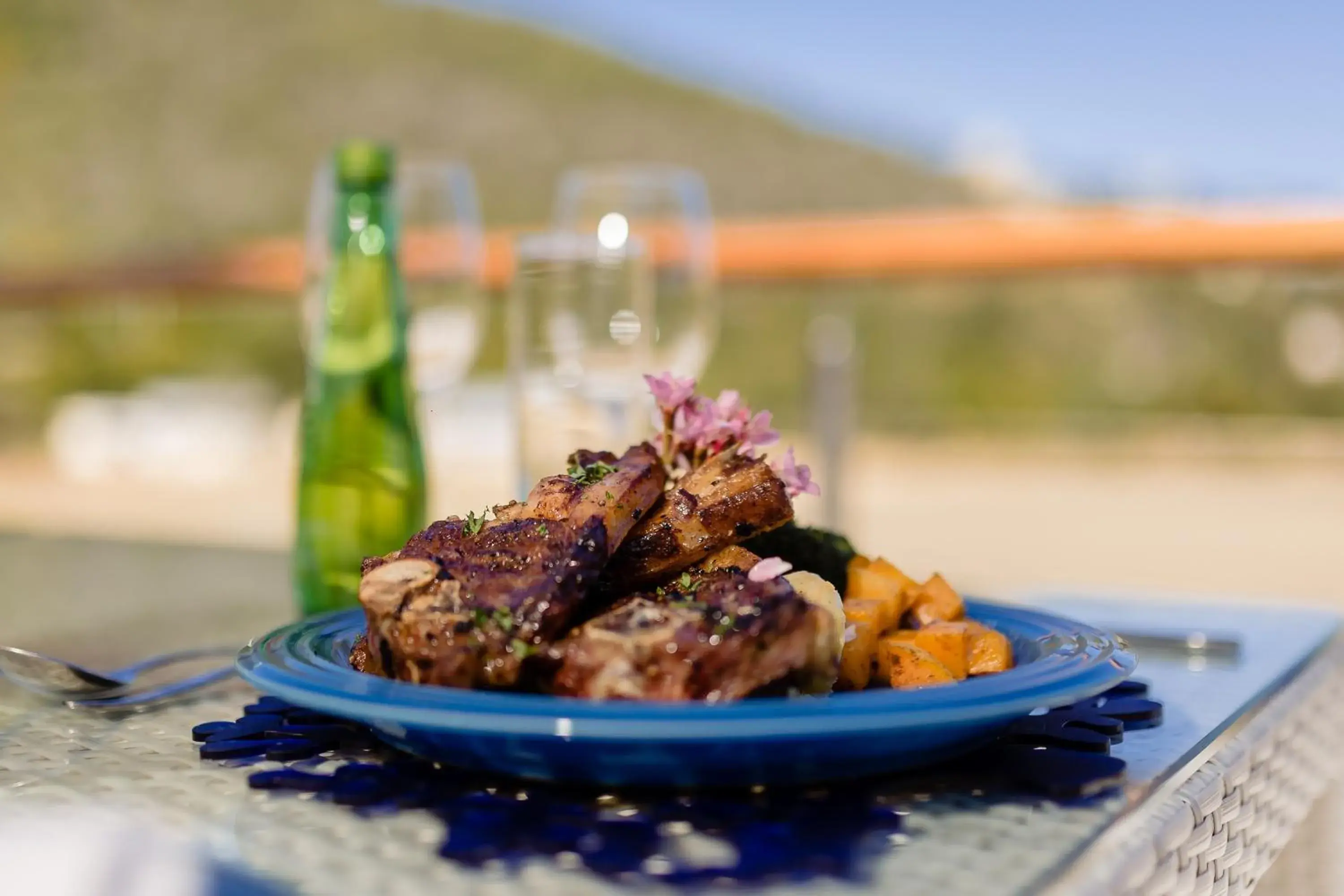 Lunch in Amanzi Island Boutique Hotel