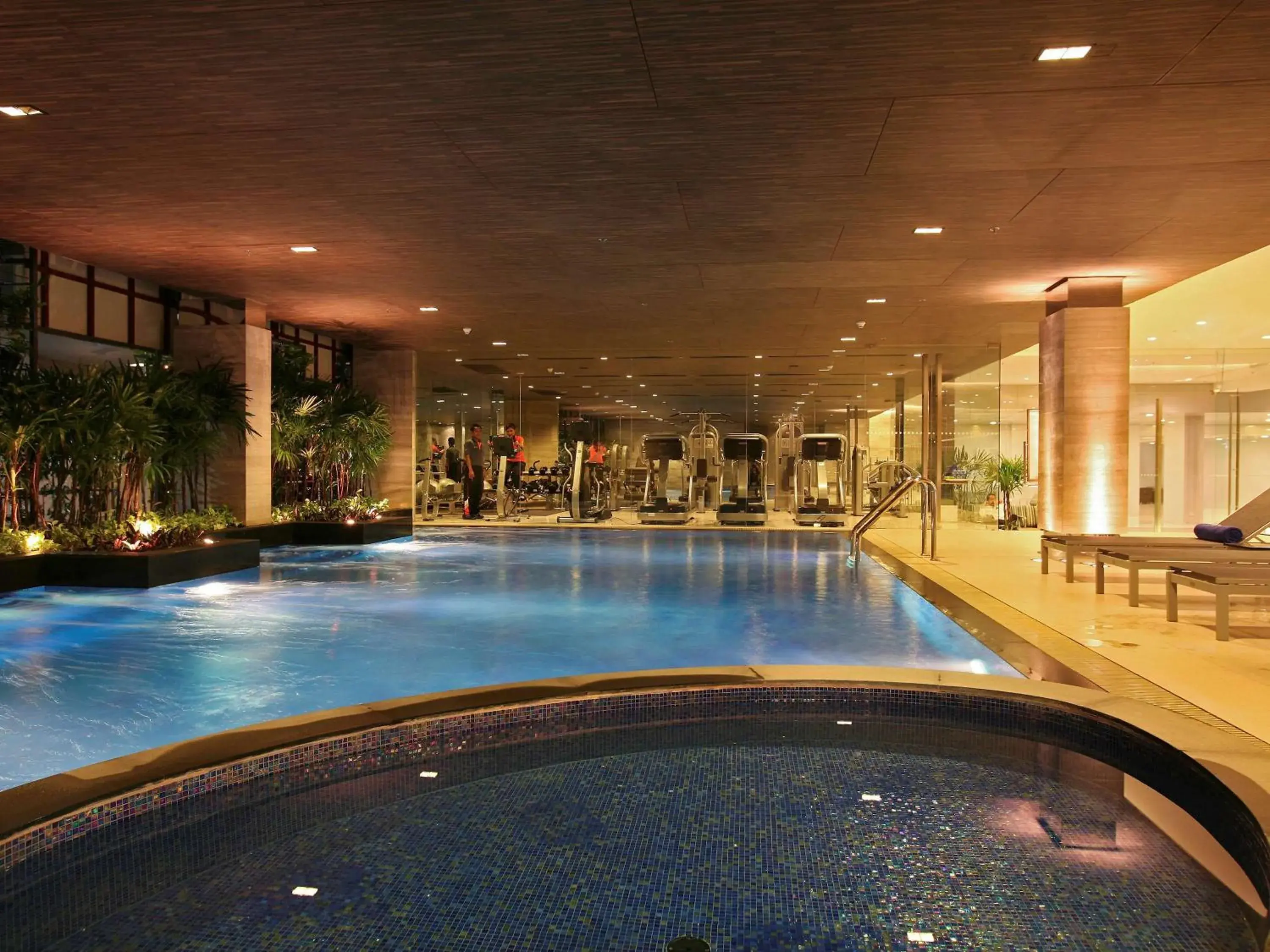 Fitness centre/facilities, Swimming Pool in Novotel Bangkok Impact Hotel