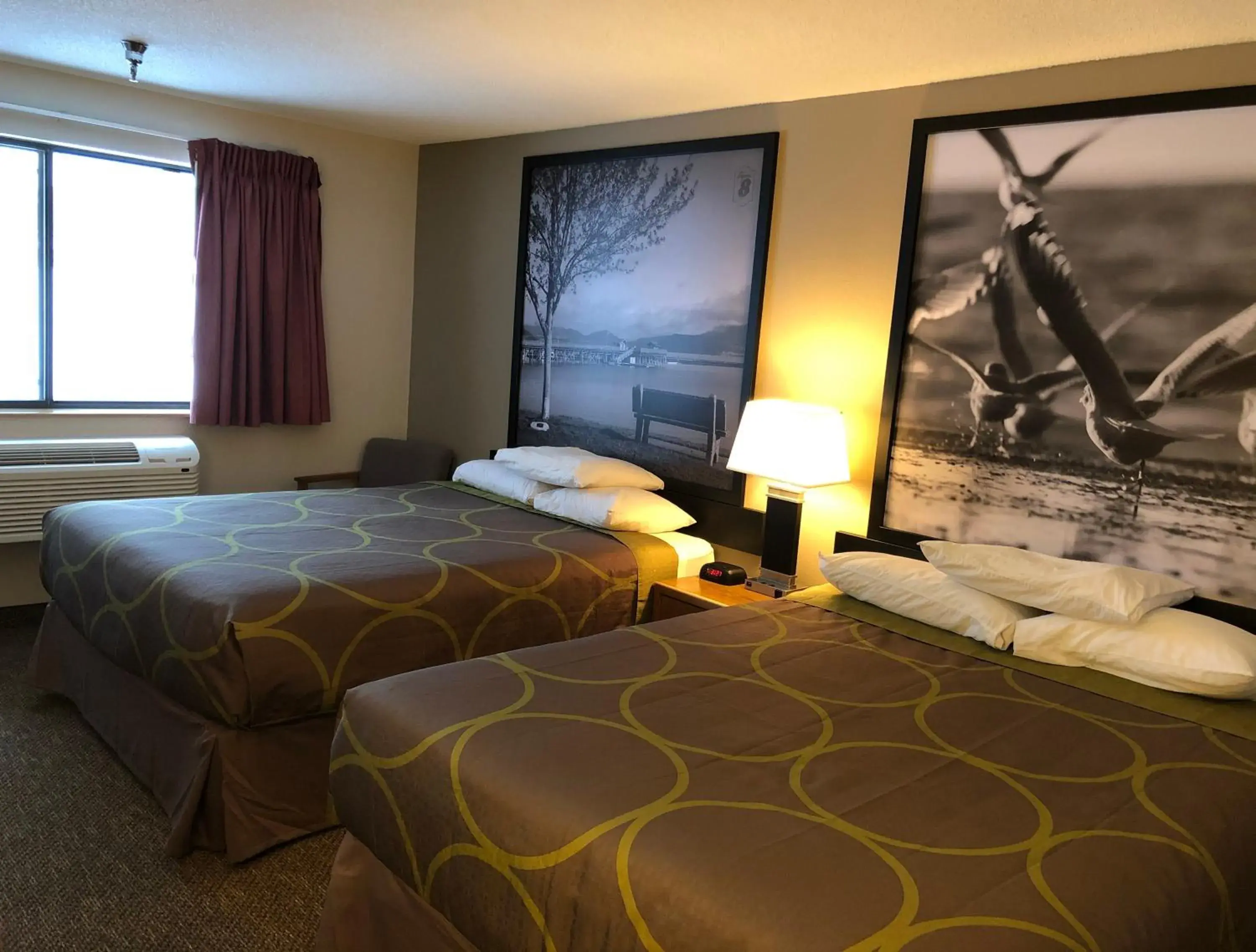 Bed in Super 8 by Wyndham Salmon Arm