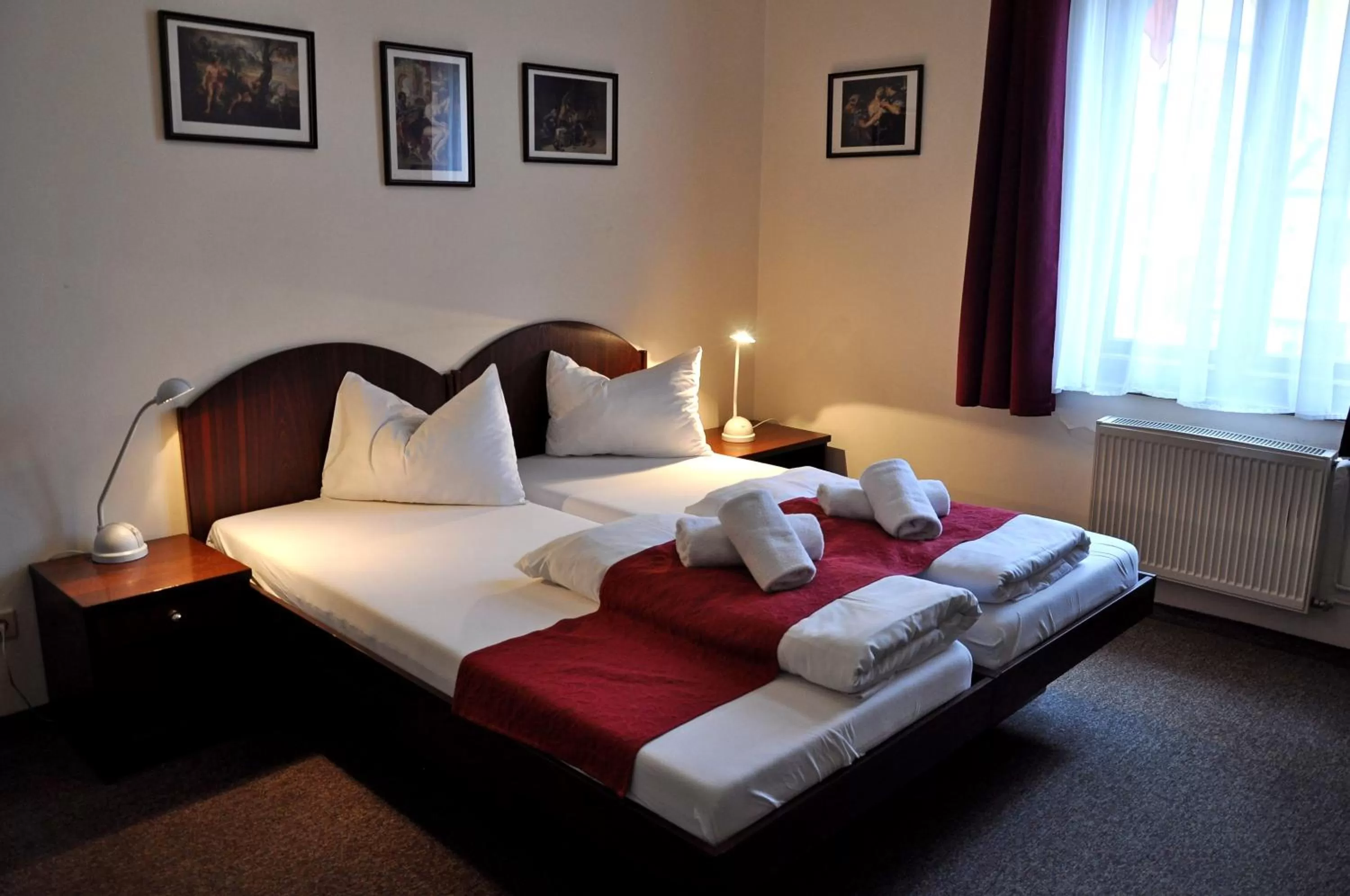 Photo of the whole room, Bed in Hotel U Bílého koně