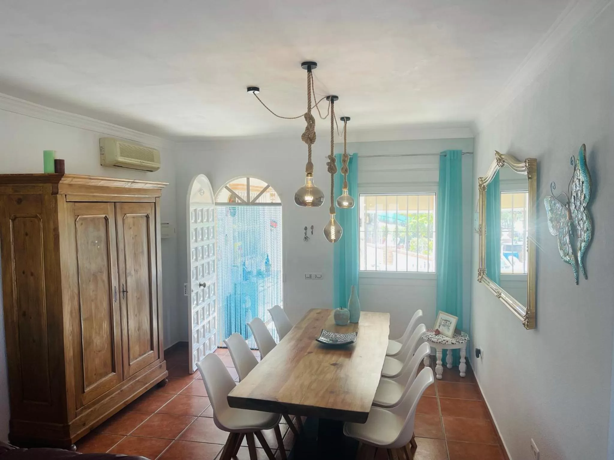 Seating Area in Casira, studios en kamers,Viñuela, Costa Del Sol