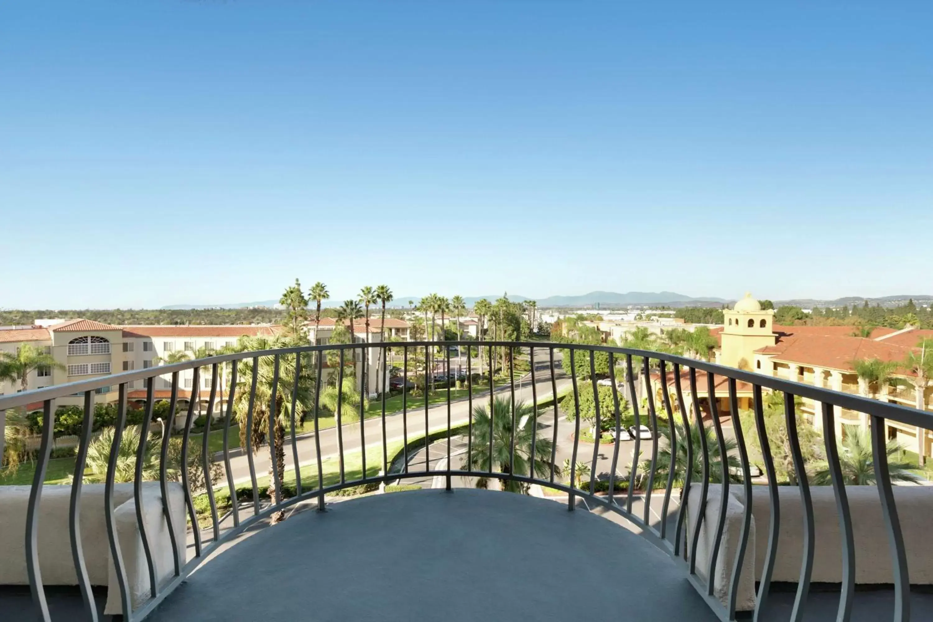 View (from property/room), Balcony/Terrace in Embassy Suites by Hilton Santa Ana Orange County Airport