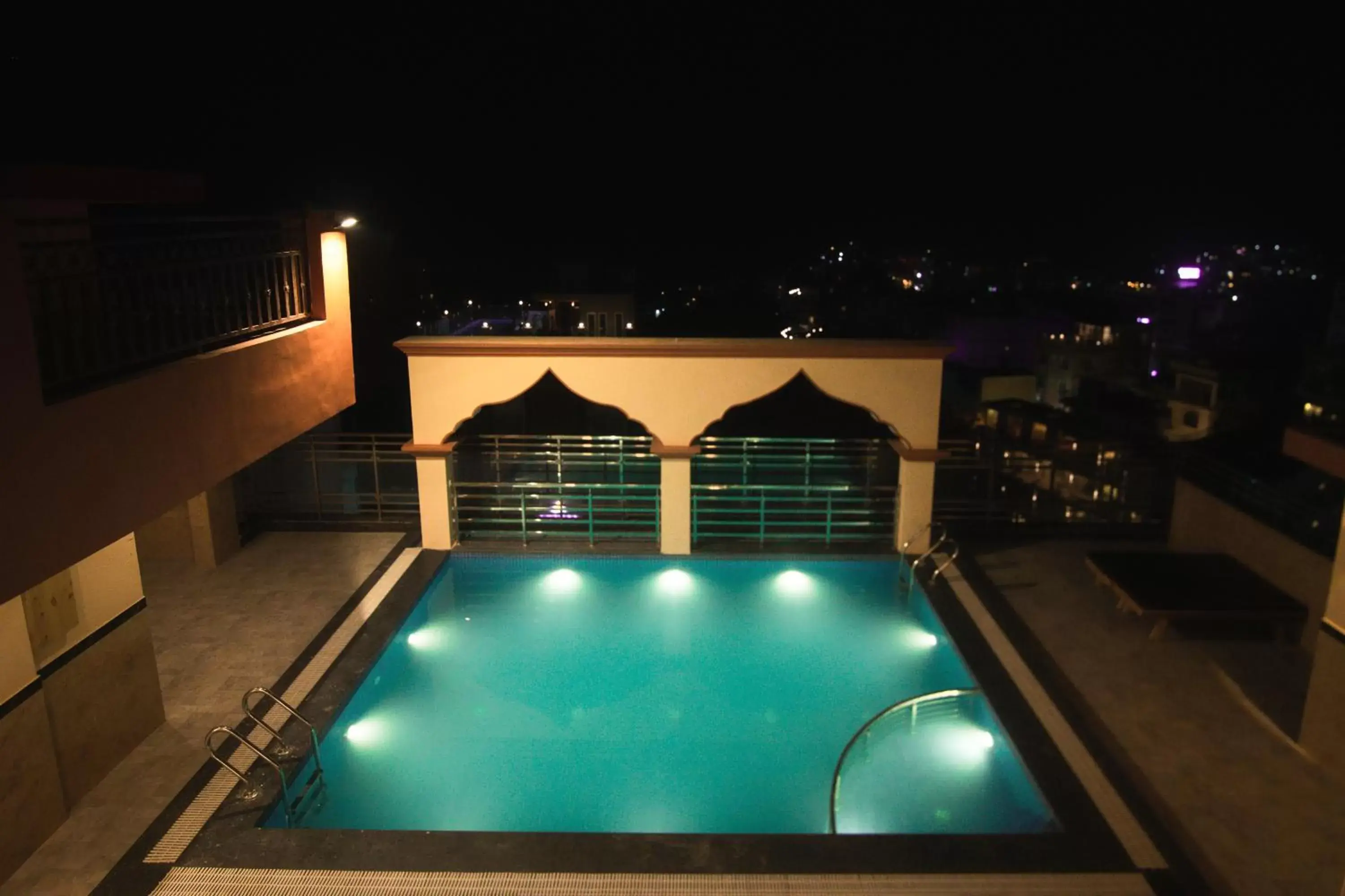 Pool view in Arogyadham Wellness Retreat Pool view in Arogyadham Wellness Retreat