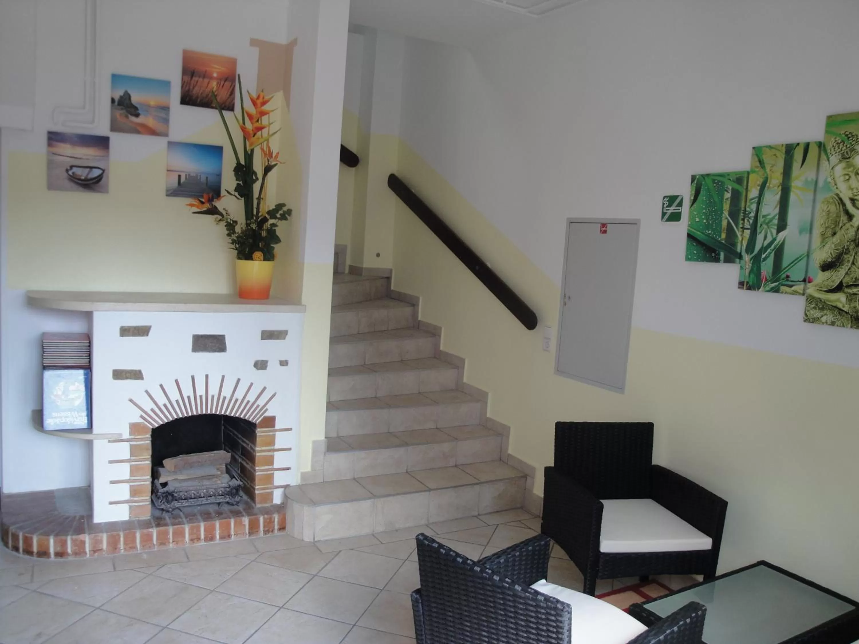 Decorative detail in Pension Haus Nova