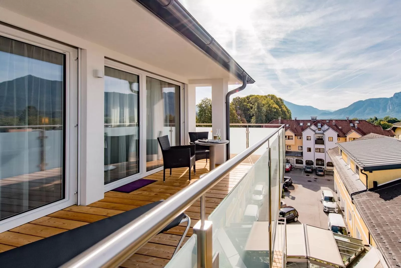 Balcony/Terrace in Hotel Krone