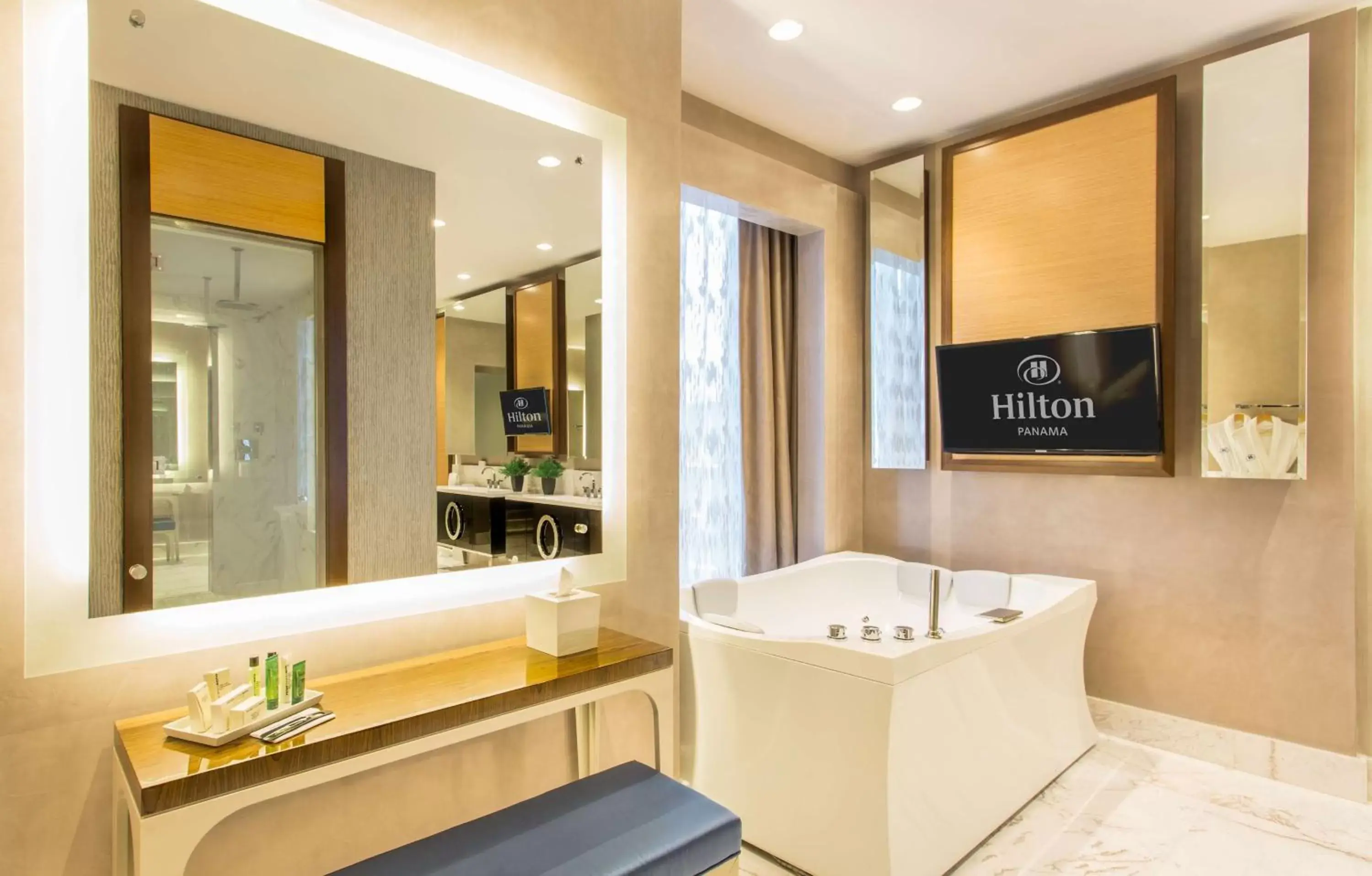 Bathroom in Hilton Panama