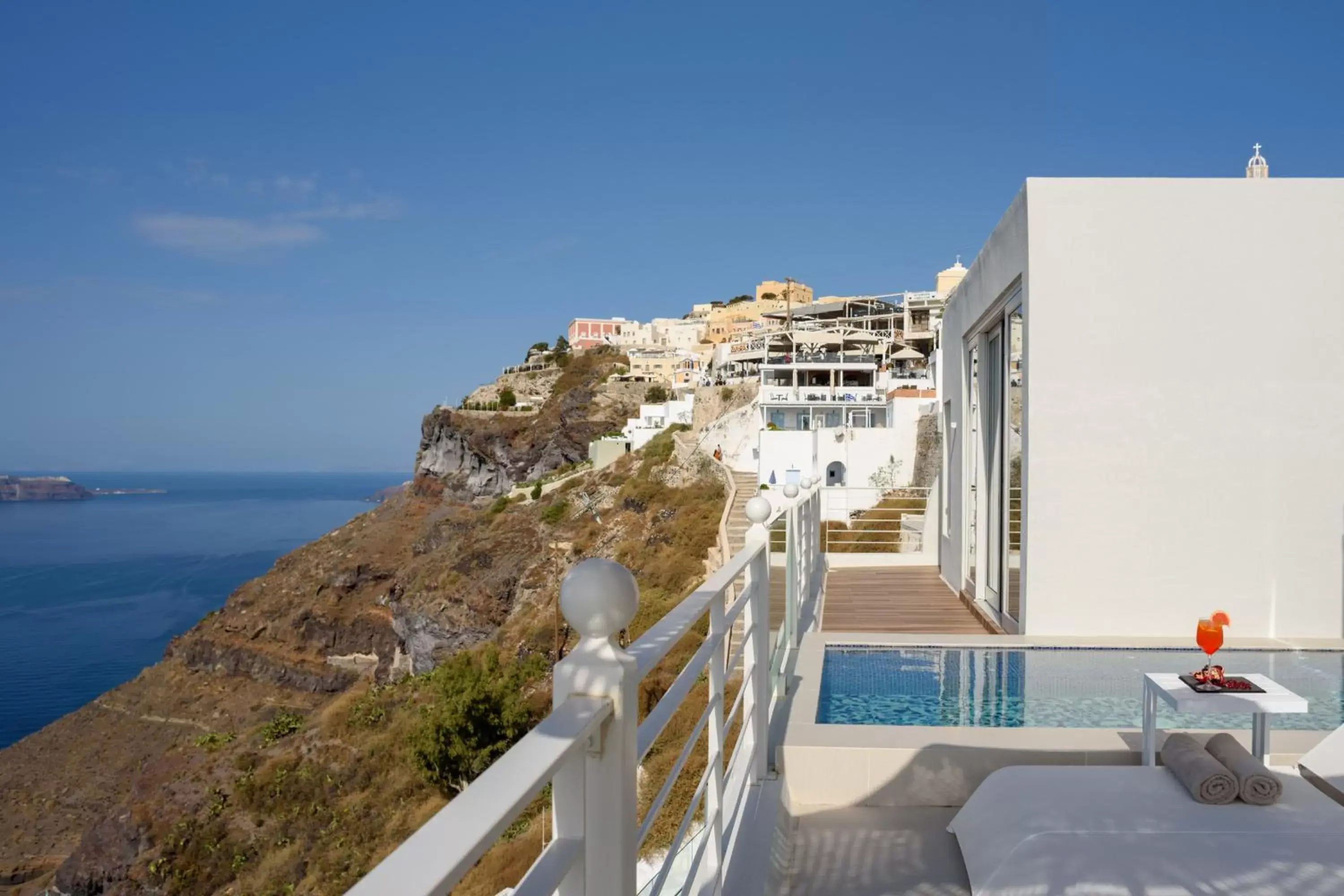 Balcony/Terrace in Nefeles Luxury Suites