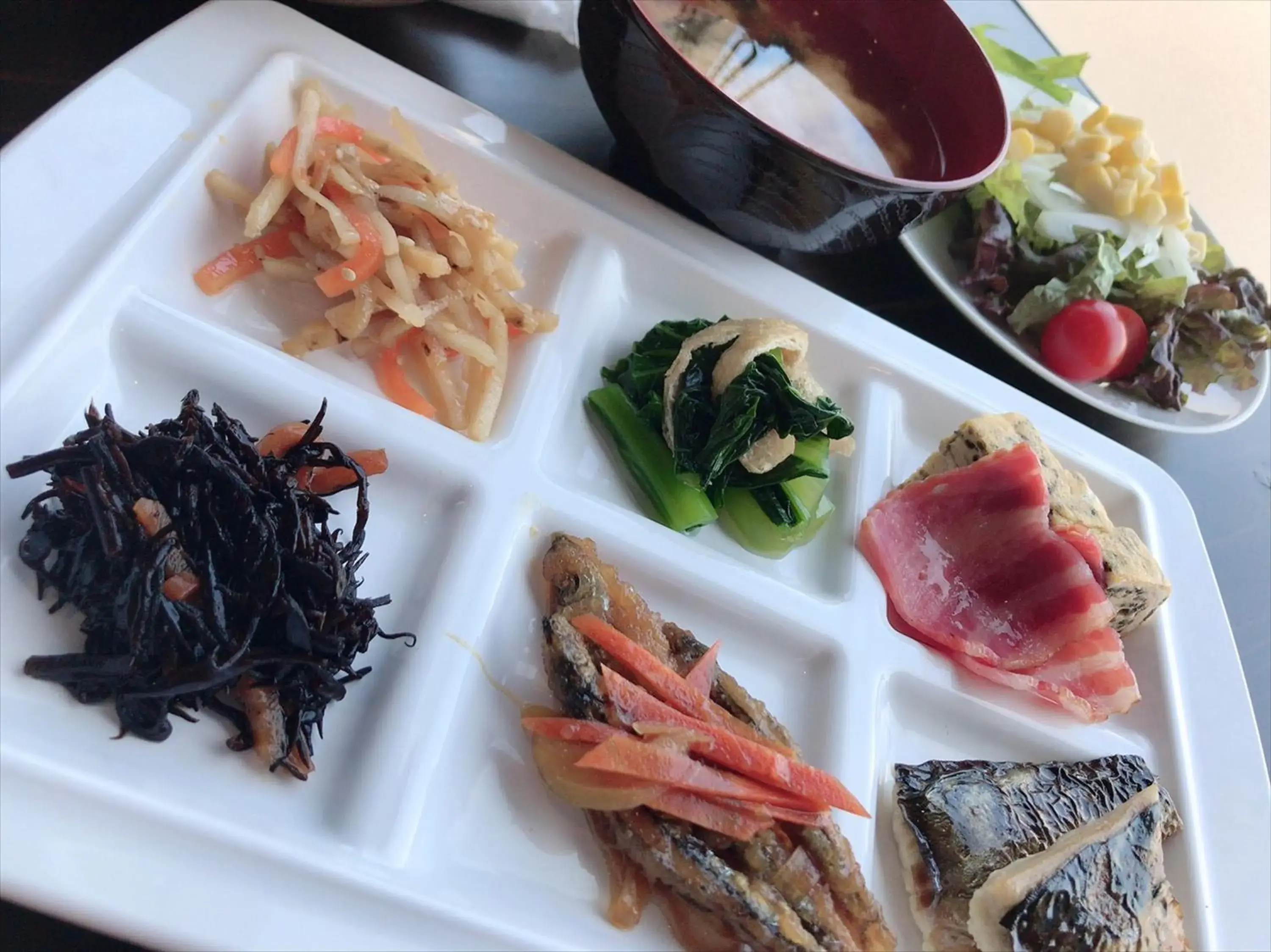 Buffet breakfast, Food in Green Rich Hotel Naha -Hotel & Capsule- Artificial hot spring Futamata Yunohana