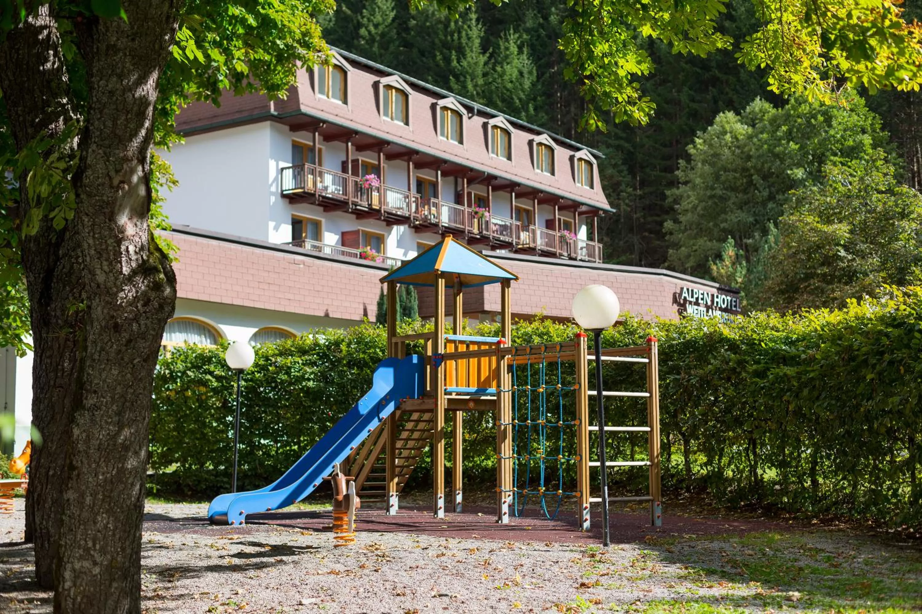 Children play ground in Alpenhotel Weitlanbrunn