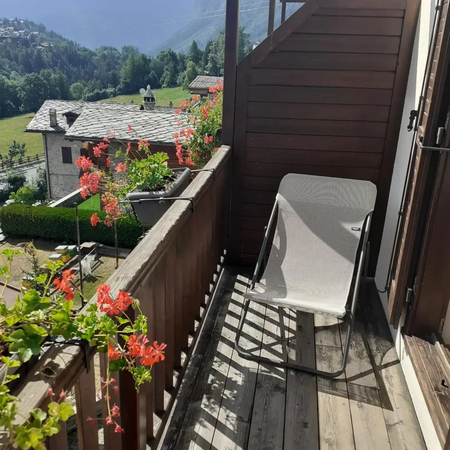 Balcony/Terrace in Hotel Ottoz Meublé