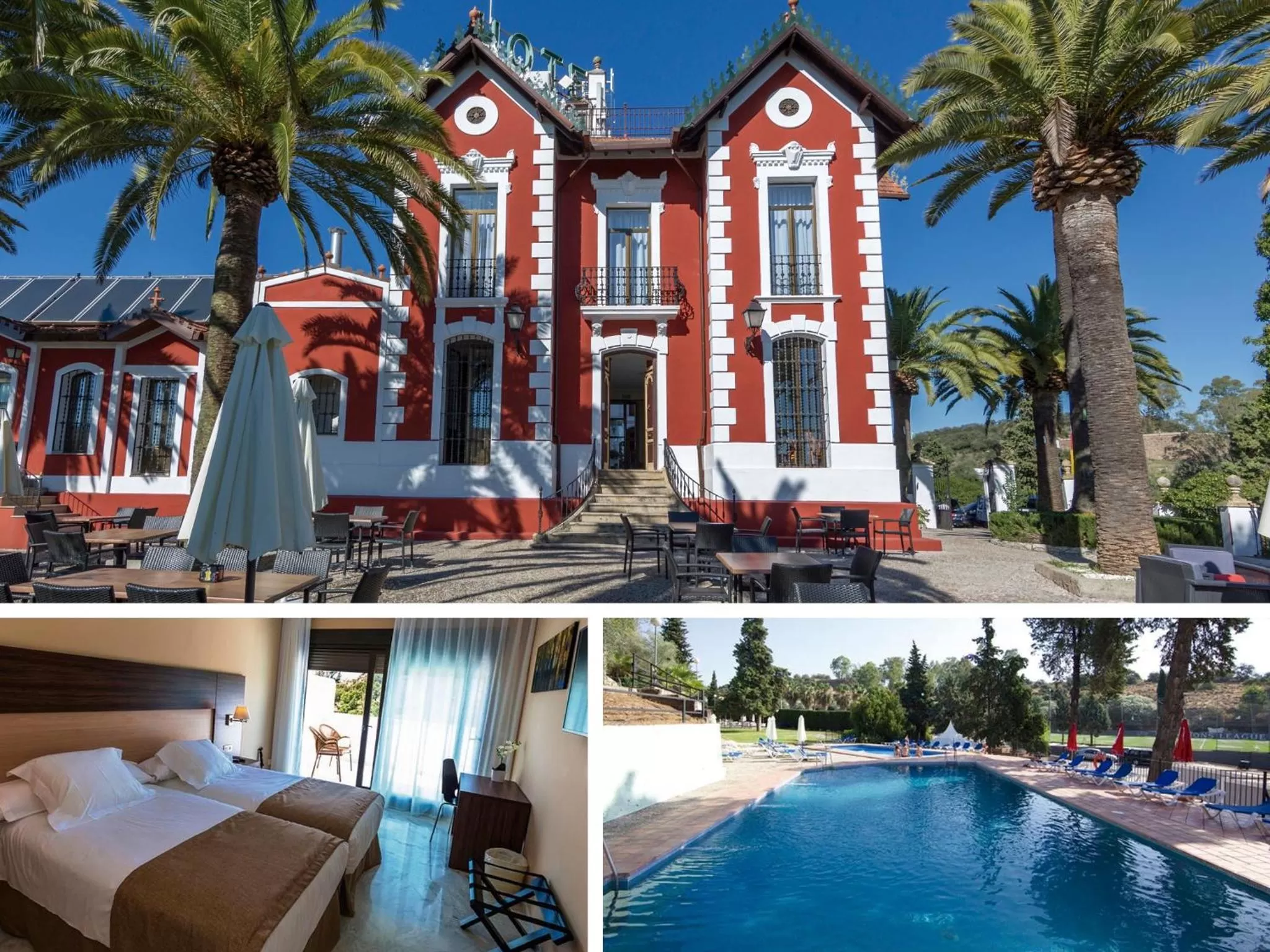 Property building in Hotel Finca Los Abetos