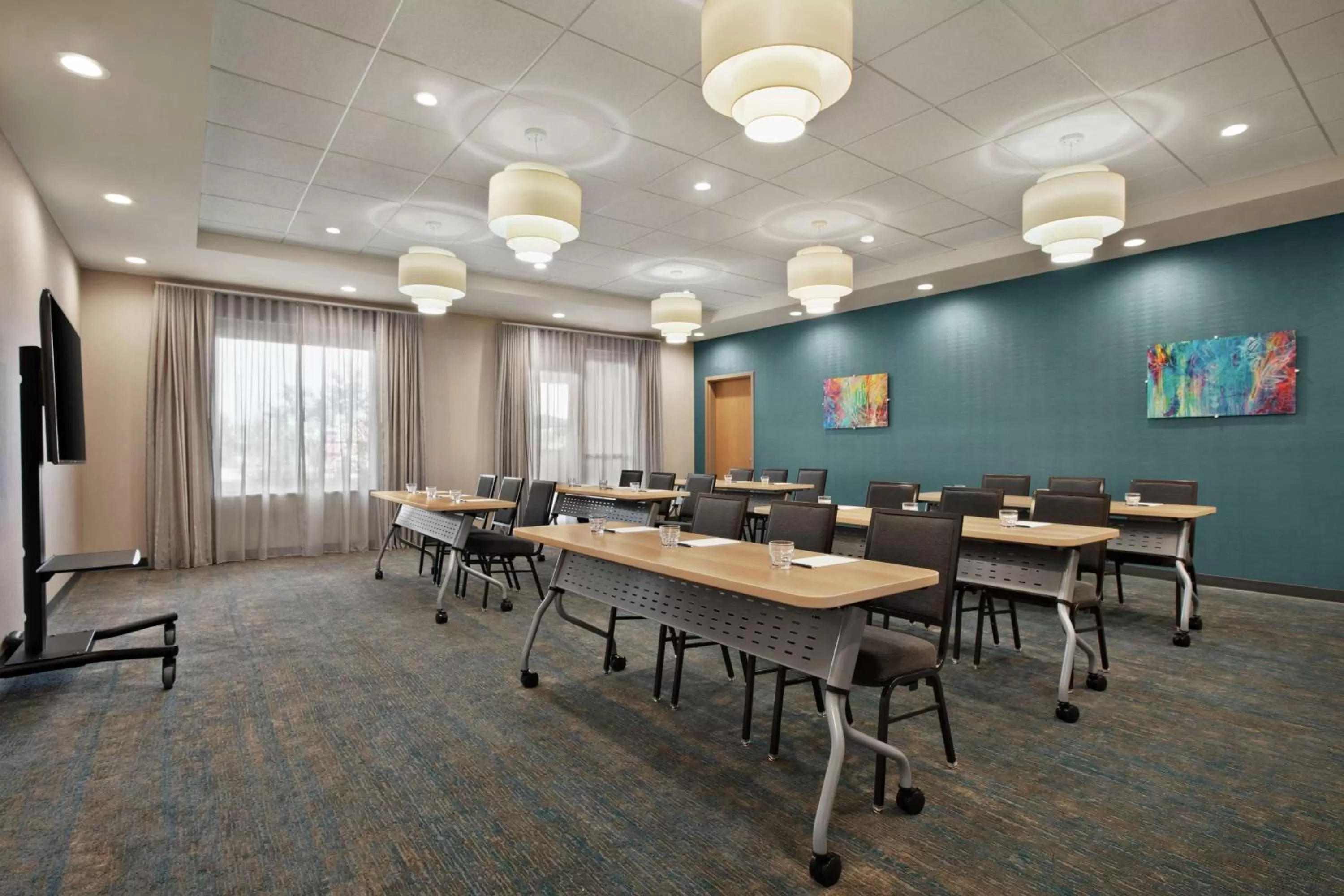 Meeting/conference room in Homewood Suites by Hilton Houston NW at Beltway 8