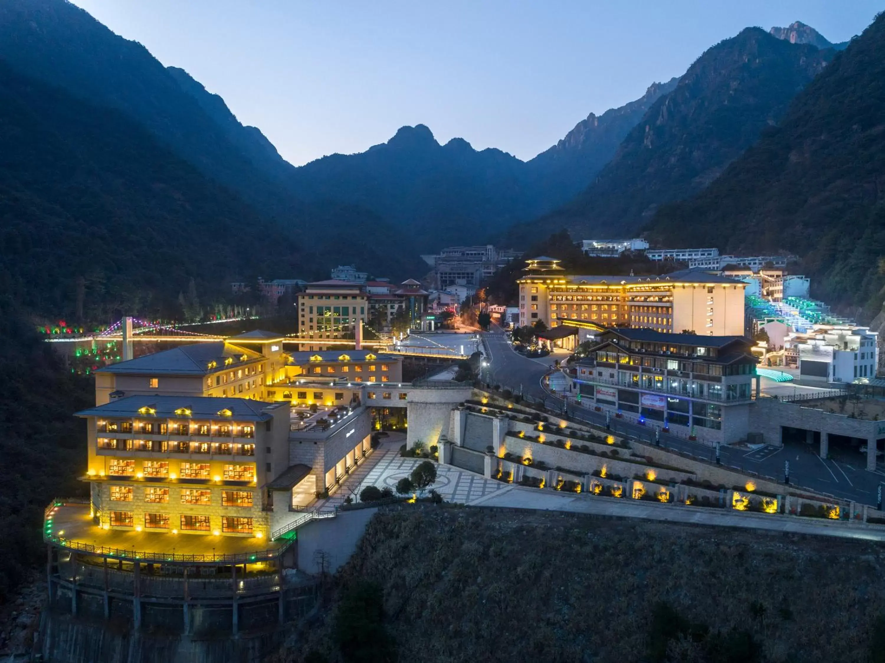 Property building in Hilton Sanqingshan Resort Property building in Hilton Sanqingshan Resort