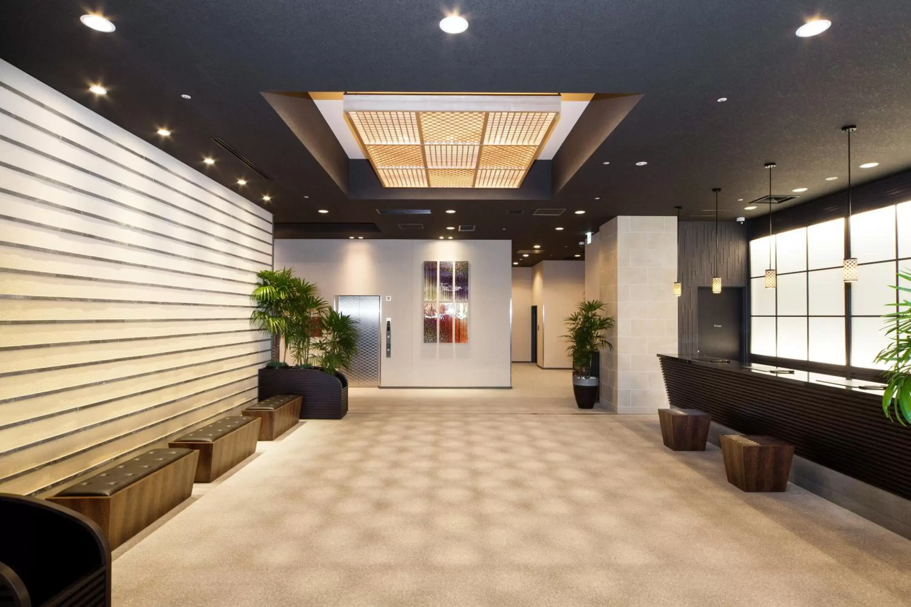 Lobby or reception, Lobby/Reception in HOTEL MYSTAYS PREMIER Kanazawa