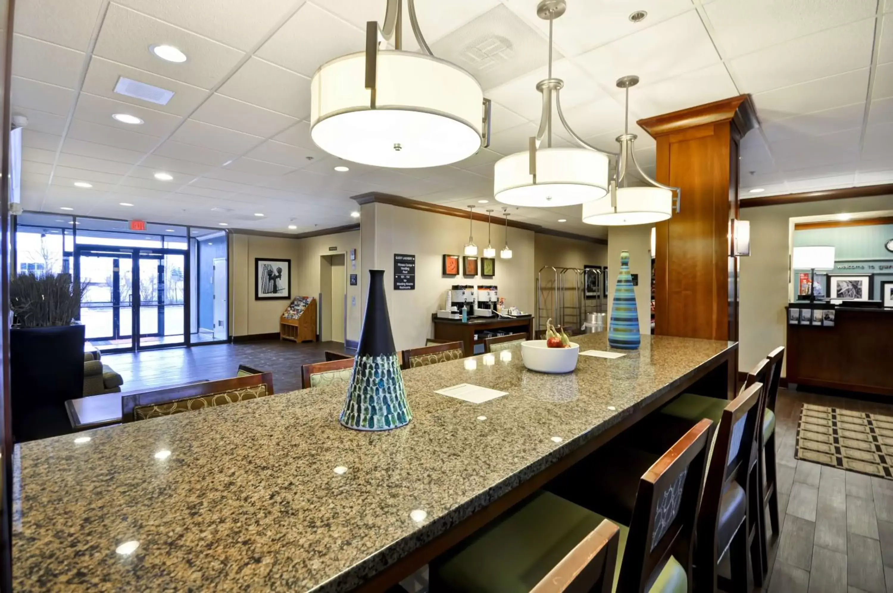 Lobby or reception, Lobby/Reception in Hampton Inn Chicago-Gurnee