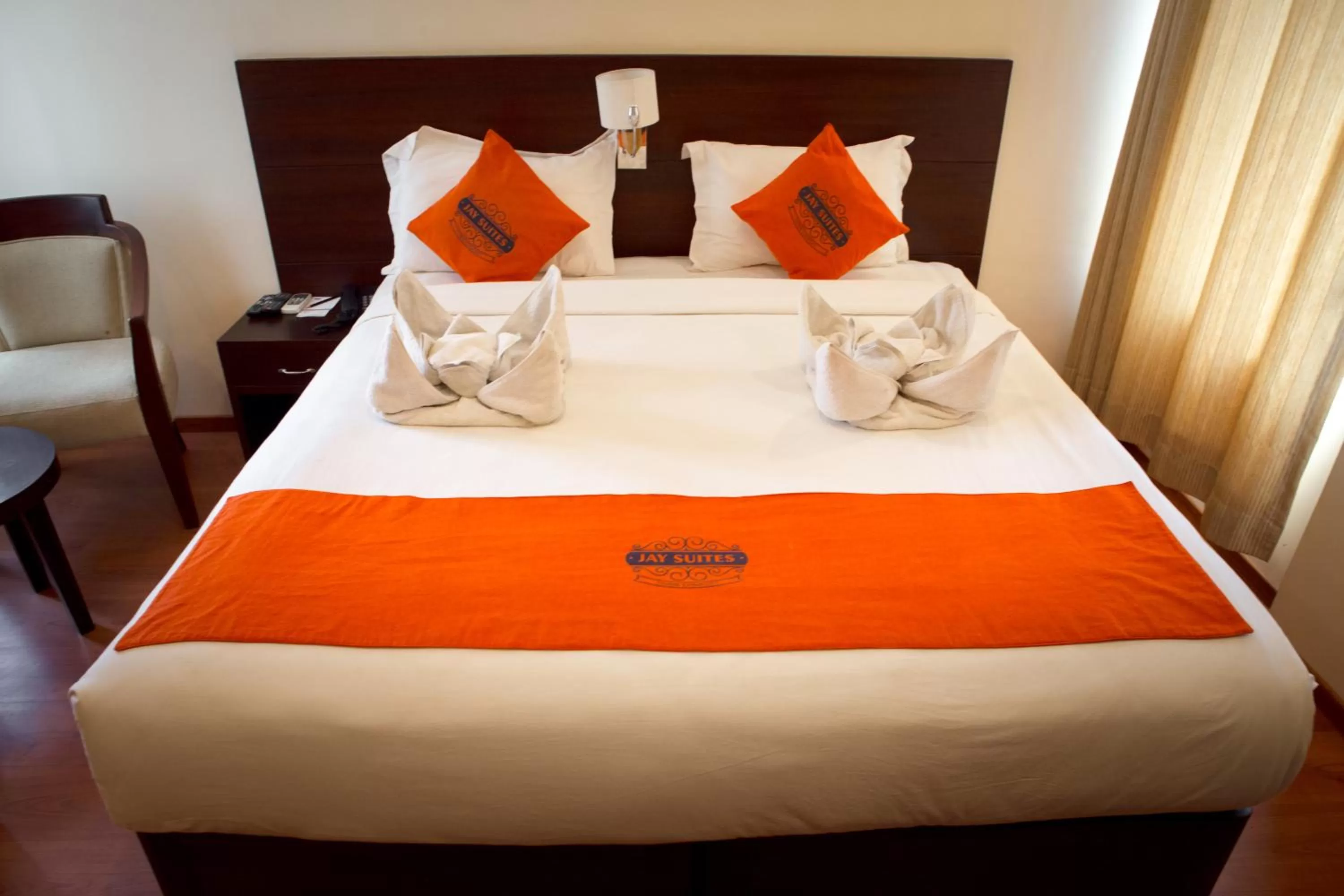 Bedroom, Bed in Hotel Jay Suites