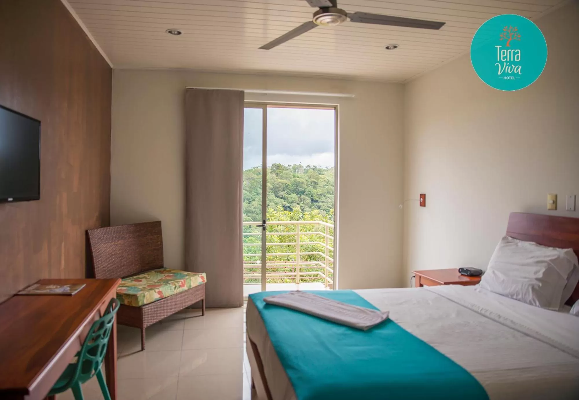 Bed in Hotel Terra Viva