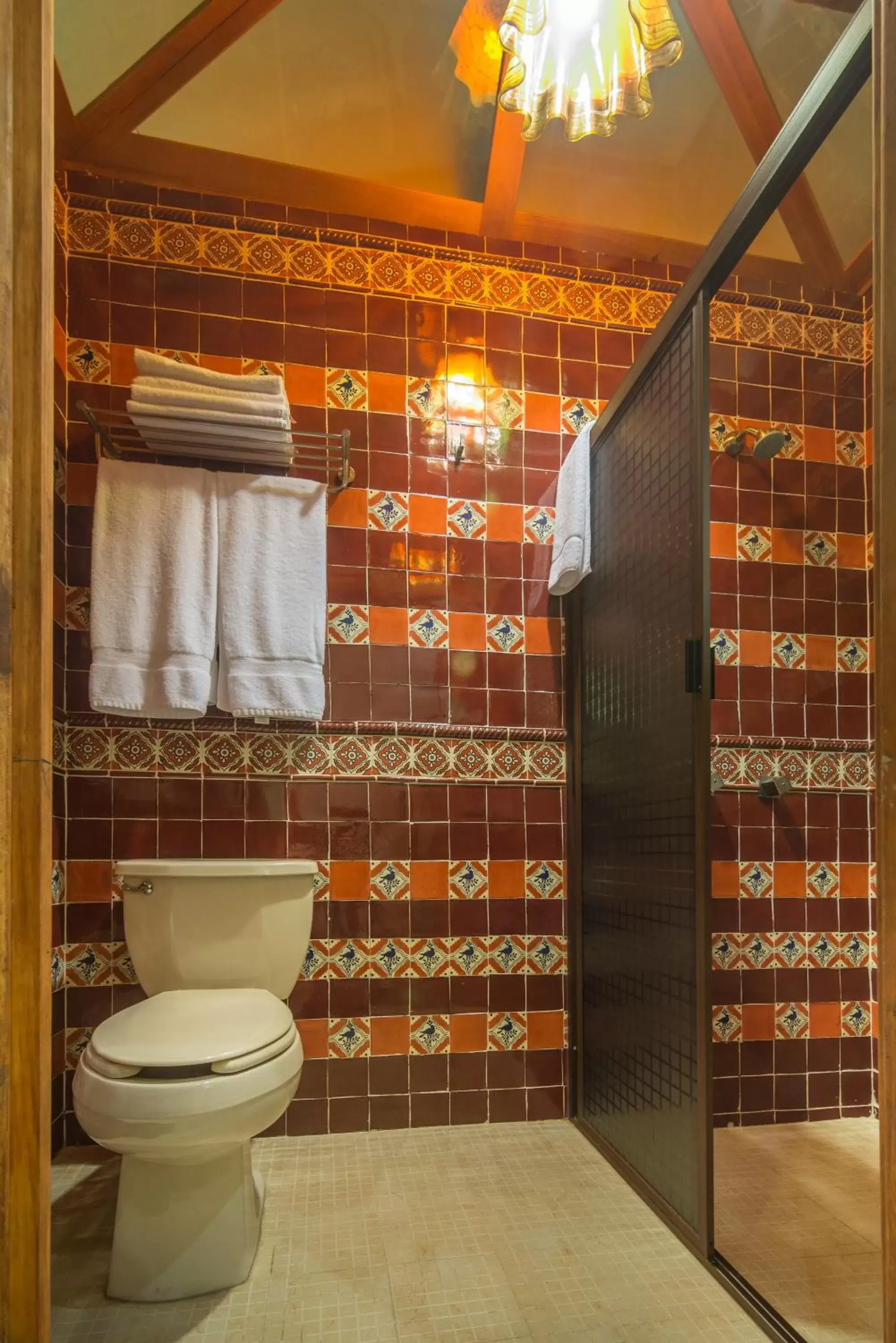Toilet, Bathroom in Hotel Casa del Naranjo