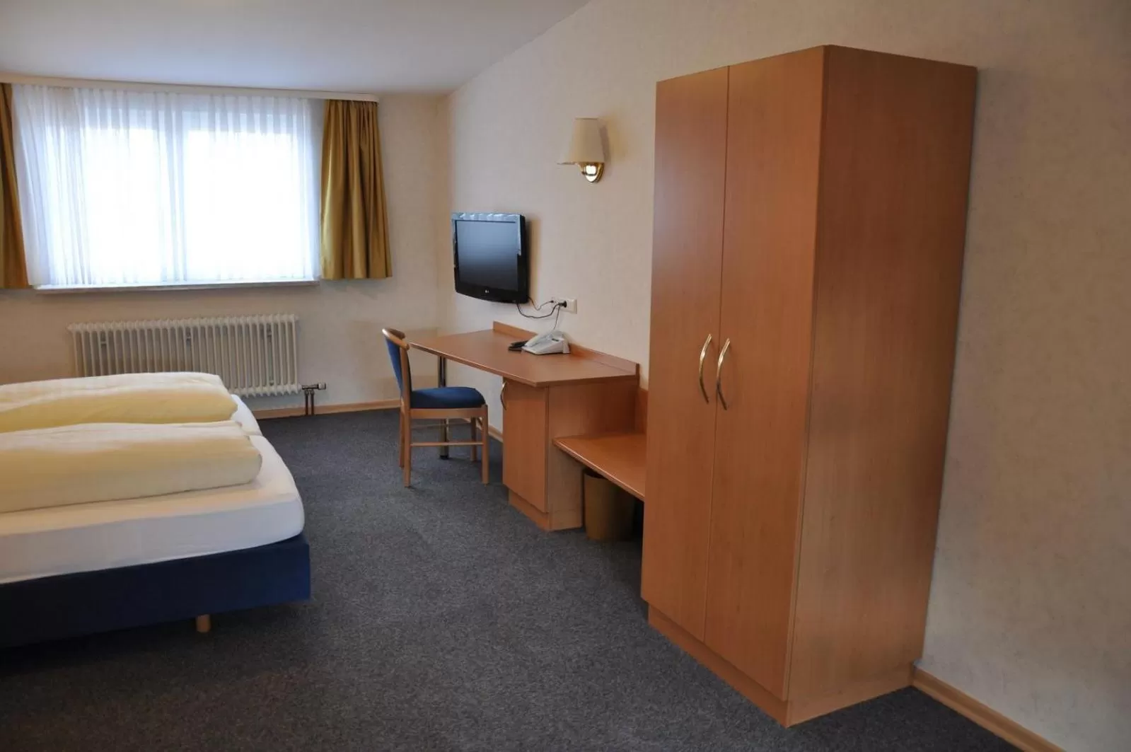 Decorative detail, Bed in Hotel Bürgerhof