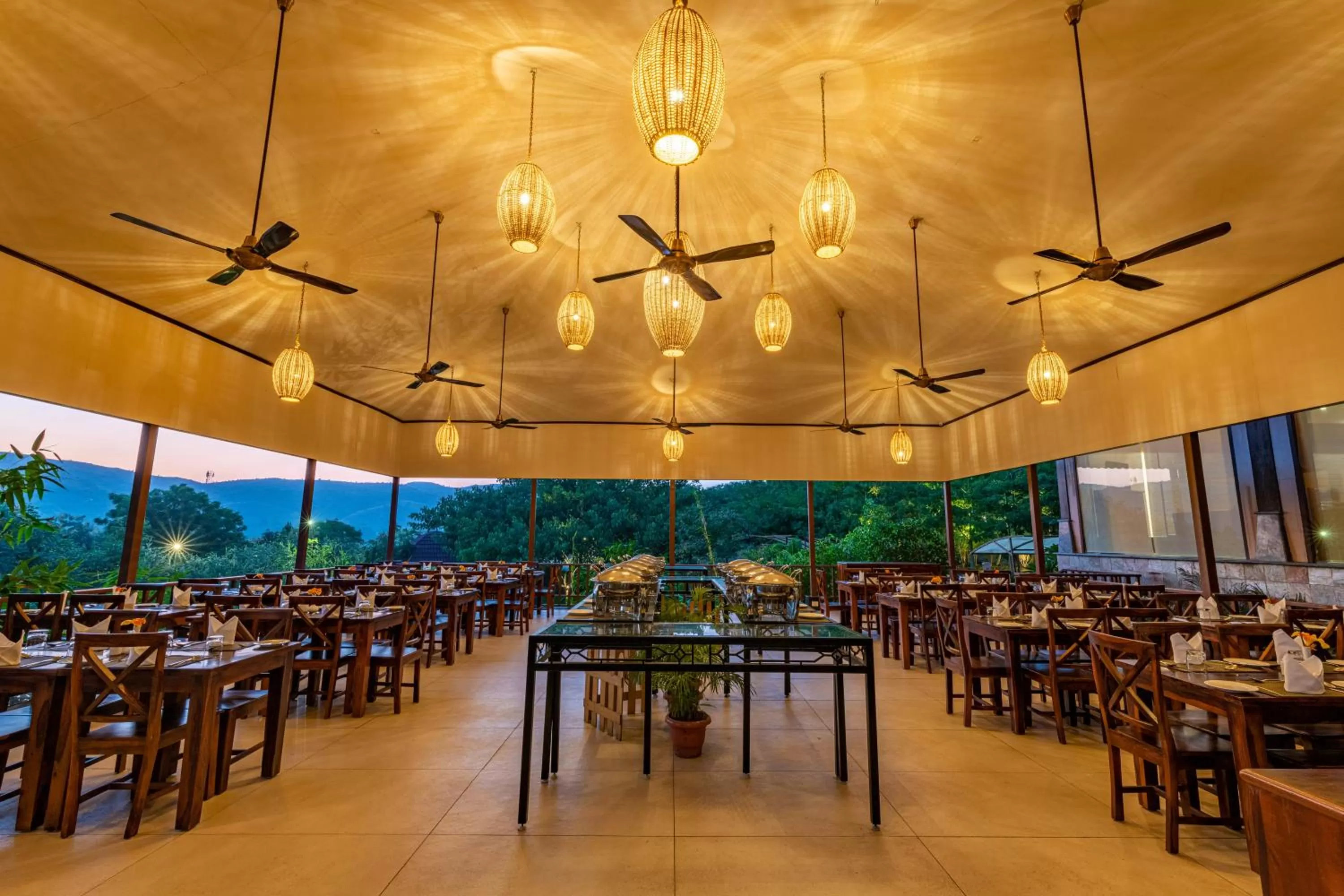 Restaurant/places to eat in The Ananta Udaipur