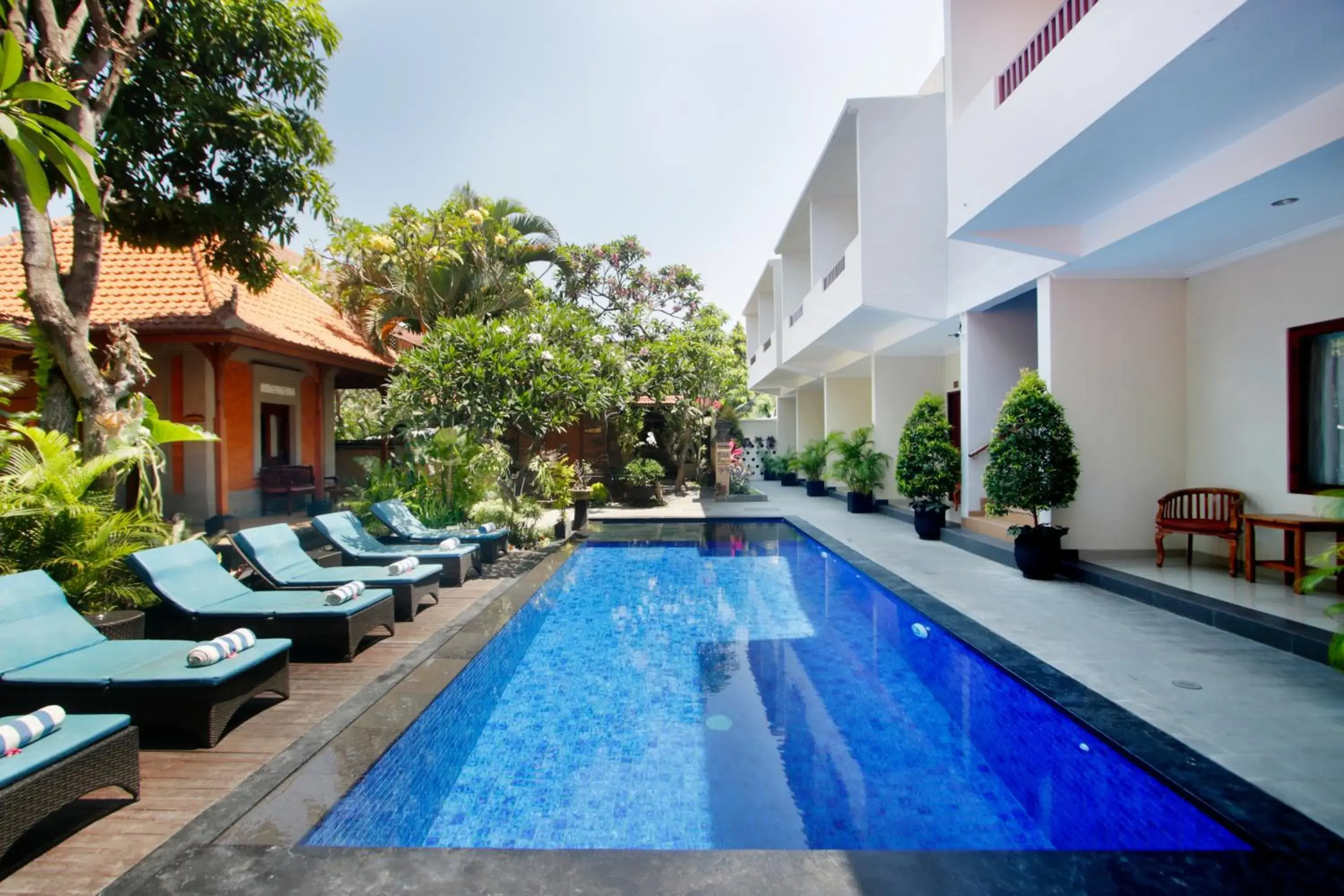 Property building, Swimming Pool in Nesa Sanur Bali