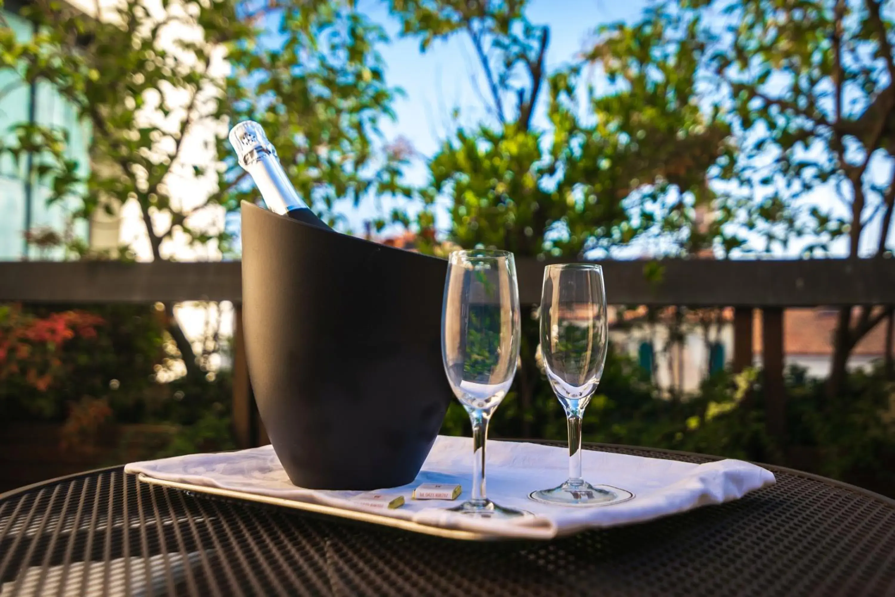 Balcony/Terrace in Hotel Alla Torre