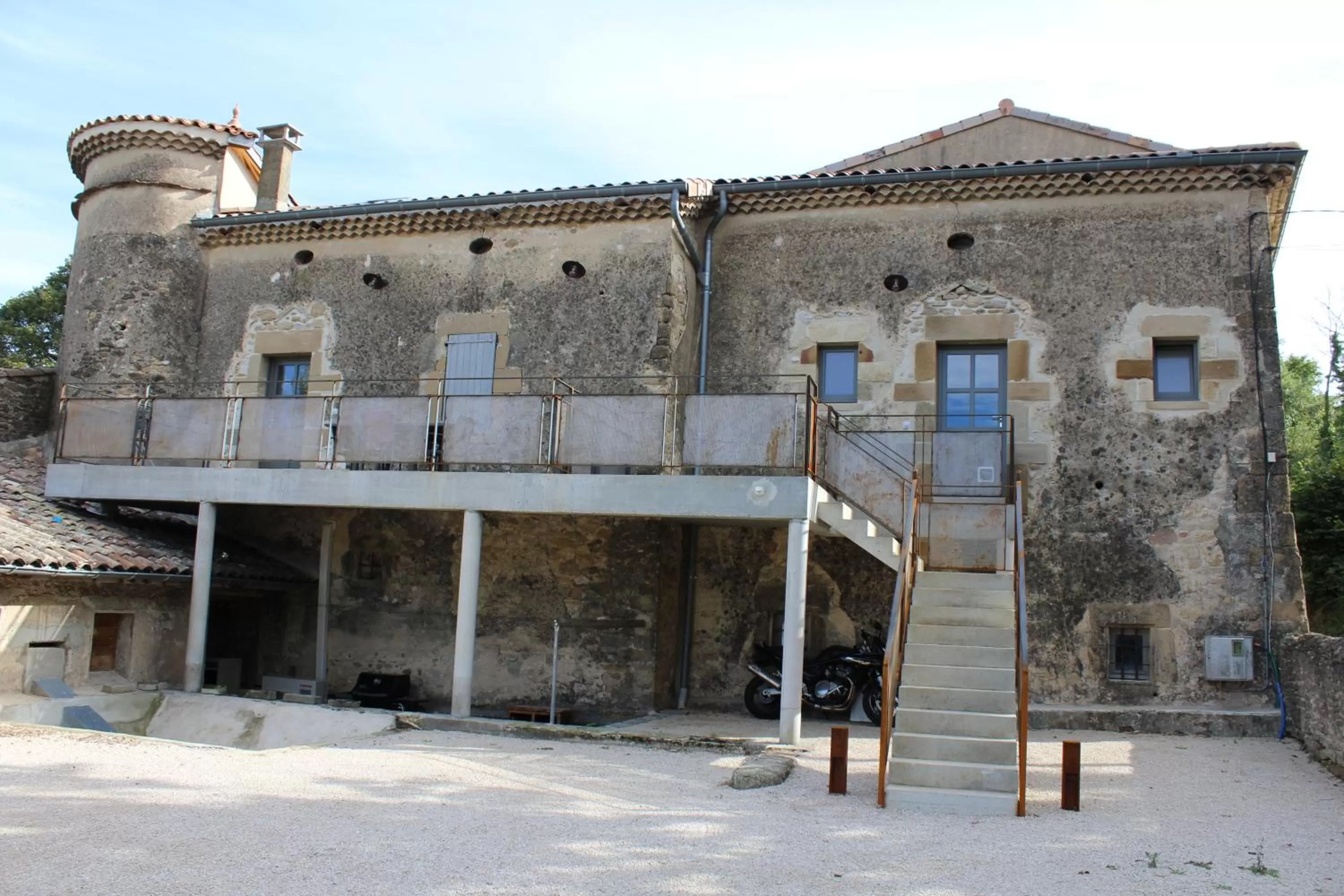 Patio, Property Building in La Grande Maison