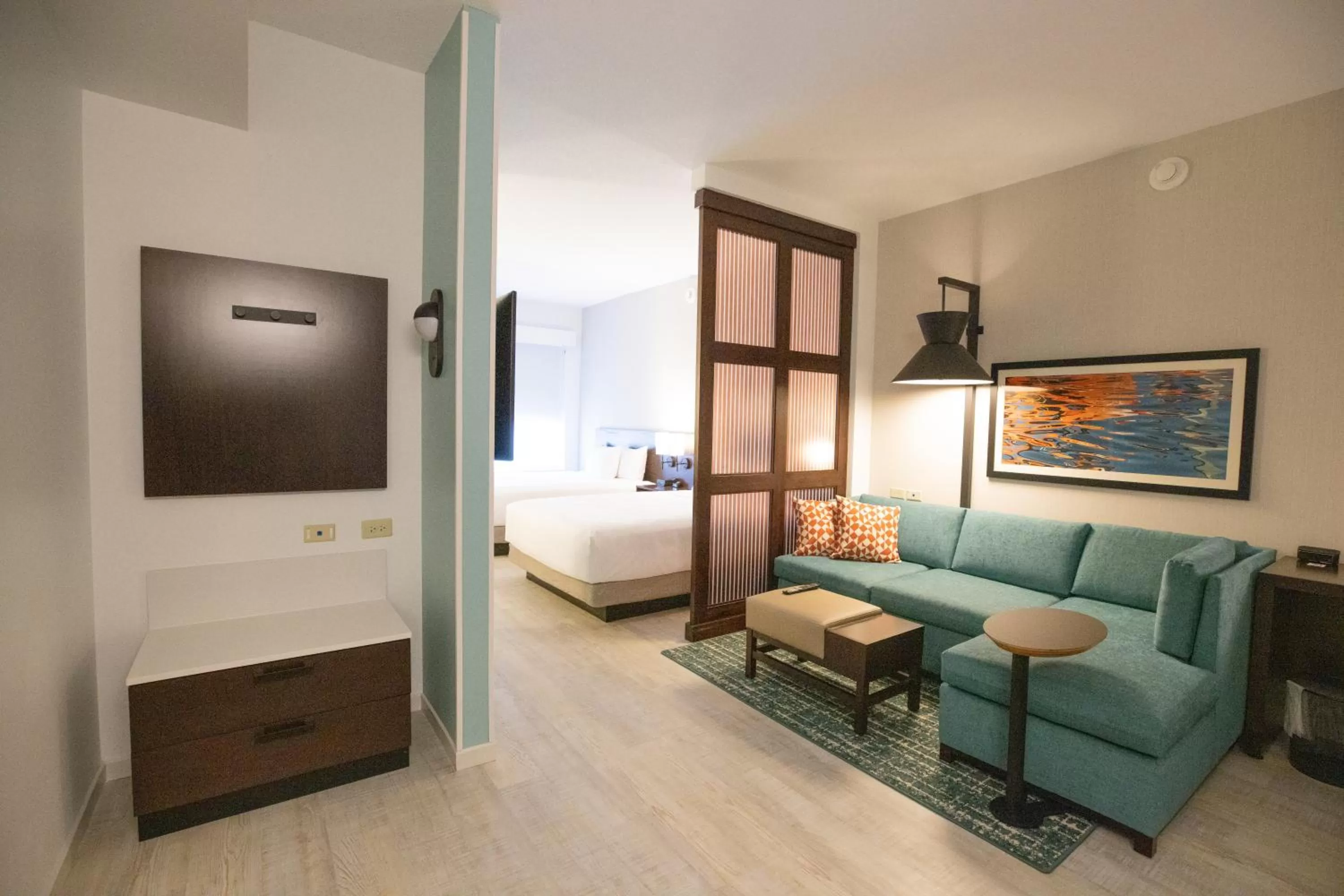 Bed in Hyatt Place West Palm Beach