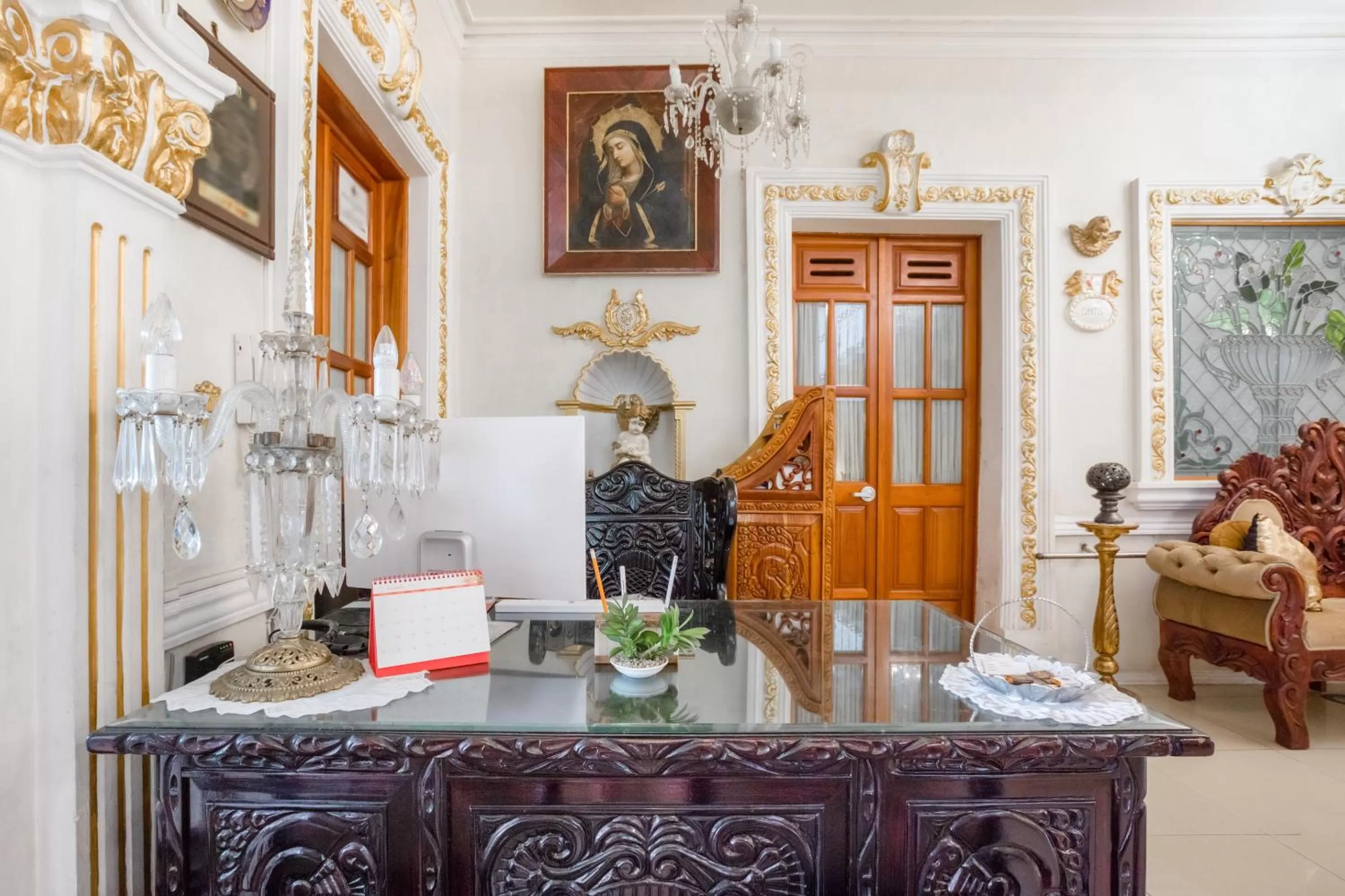 Lobby or reception in Hotel Boutique Casa Garay