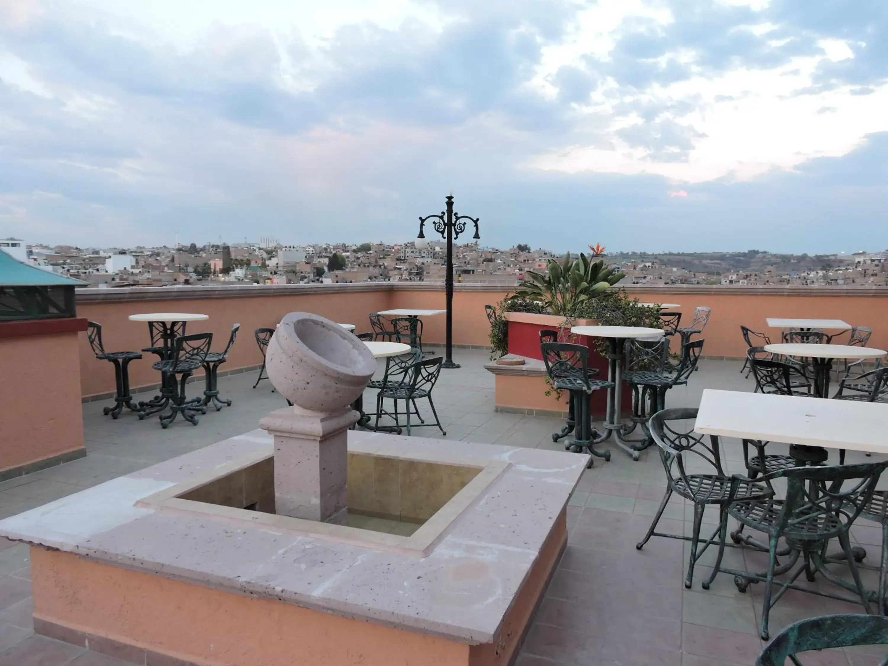 Balcony/Terrace in Hotel Quinta Cesar