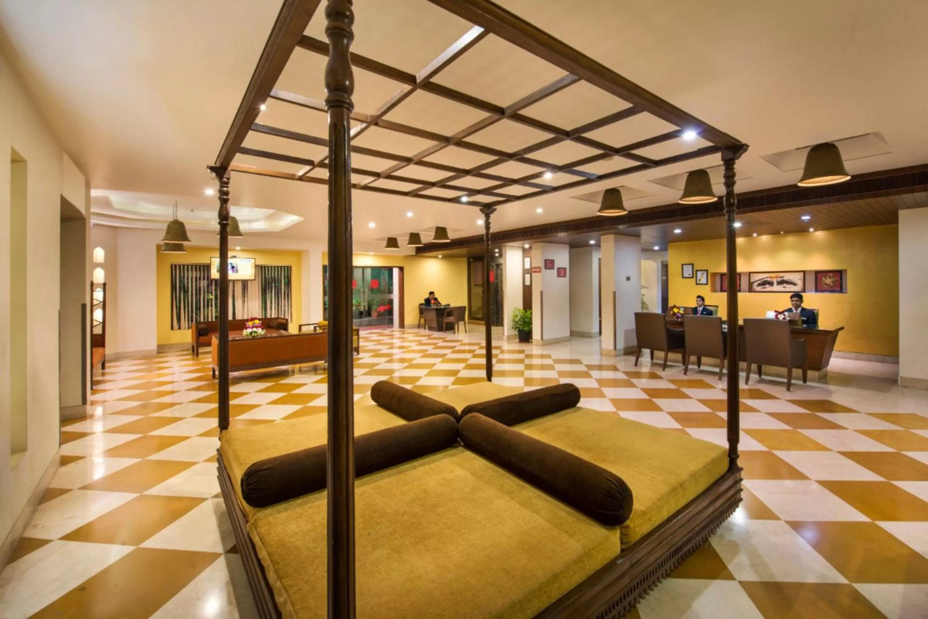 Seating area in Hotel Abigail Goradia's