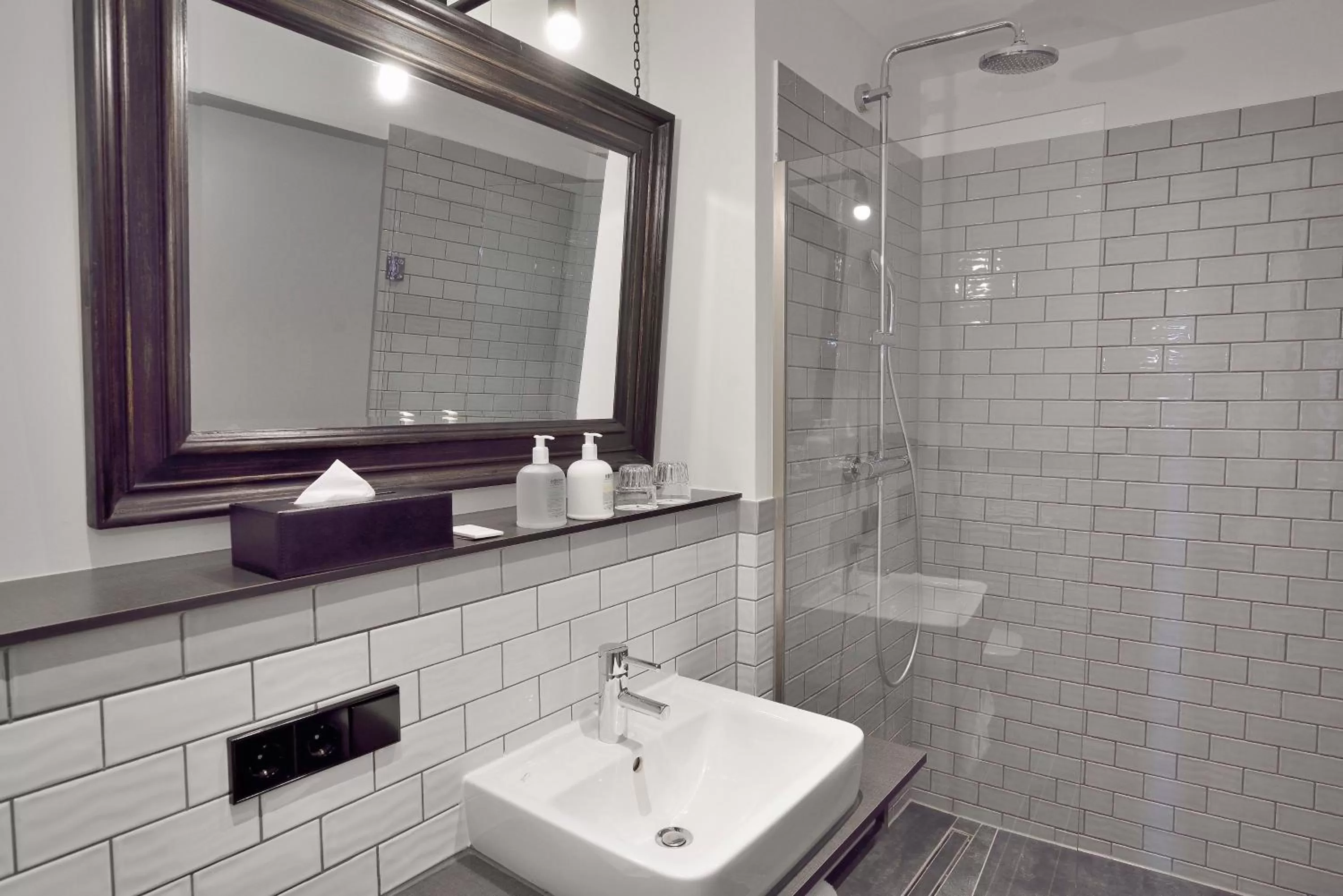 Bathroom in Staytion Urban City Hotel Mannheim