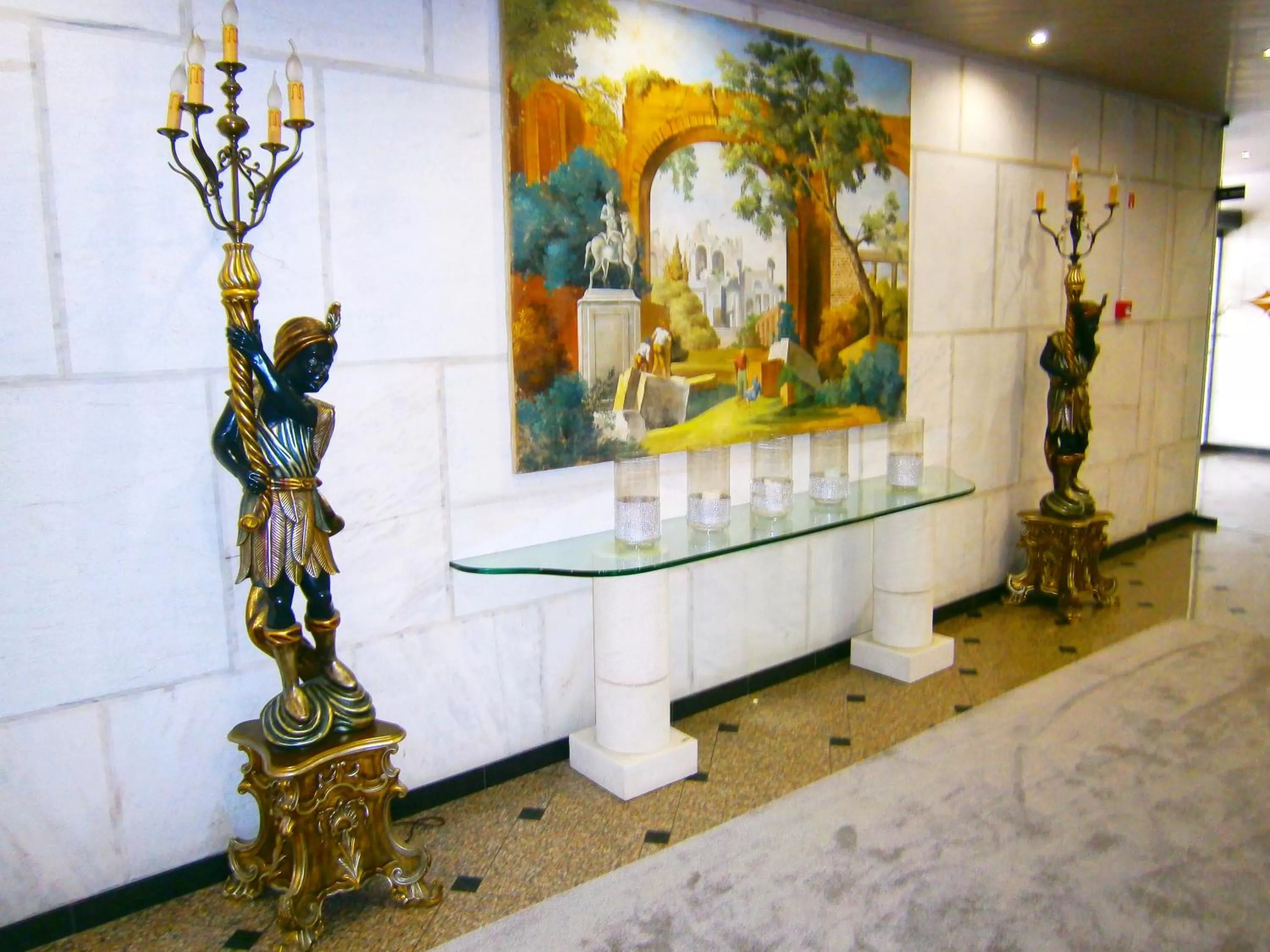 Decorative detail in Hotel Cristal Caldas