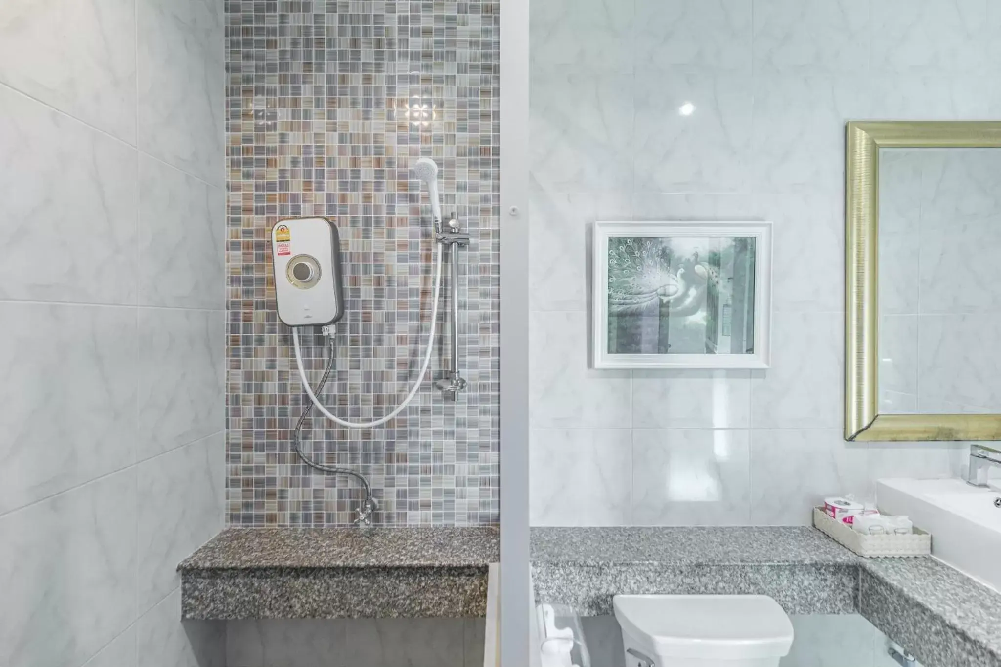 Bathroom in Khaosok Rainforest Resort