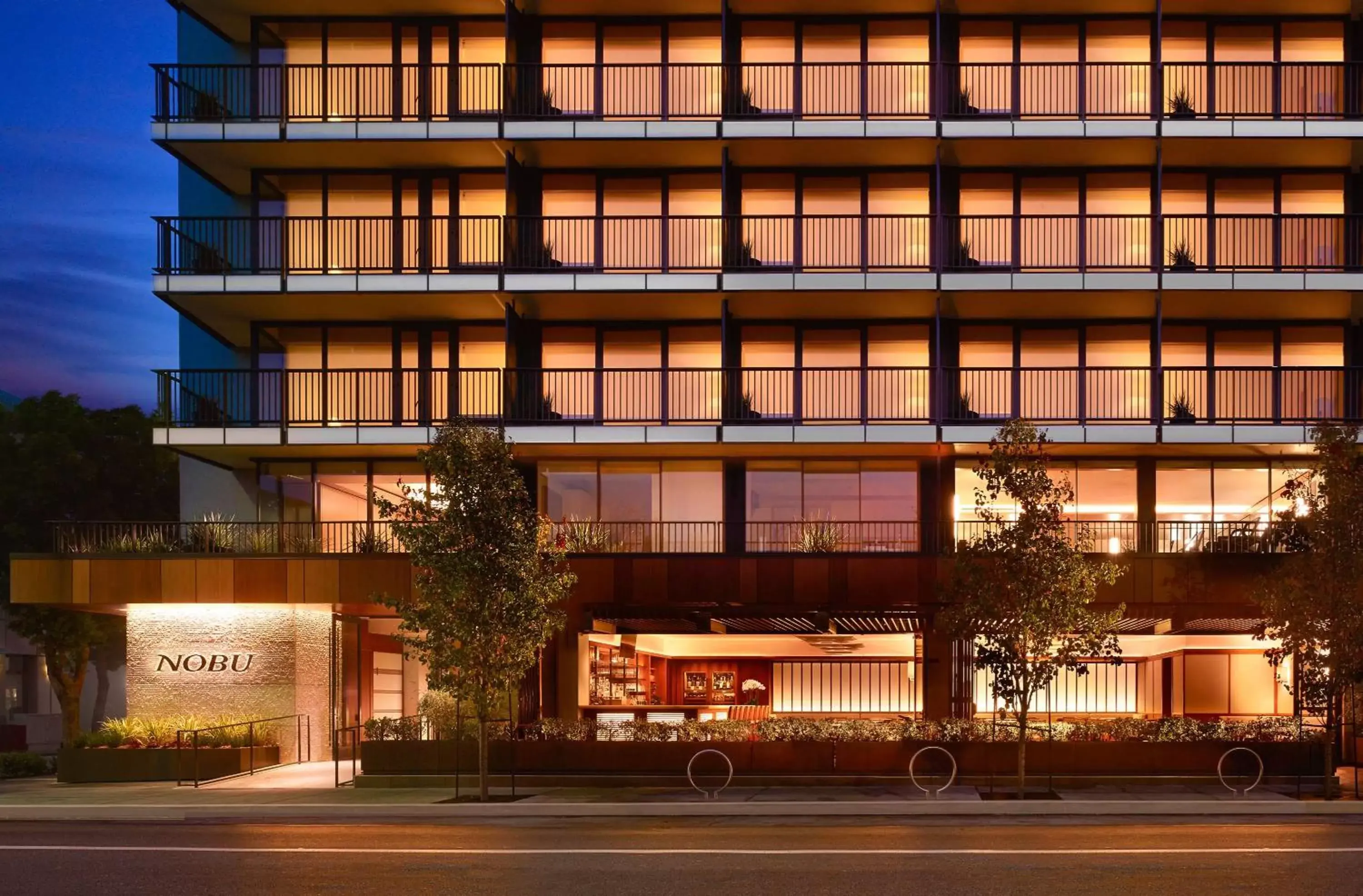Restaurant/places to eat, Property Building in Nobu Hotel Palo Alto