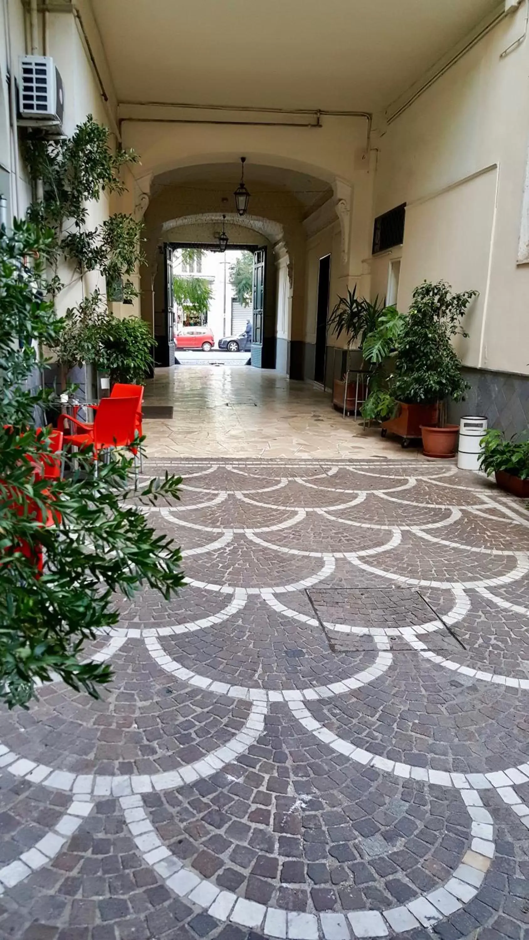 Patio in Hotel Fiorentina