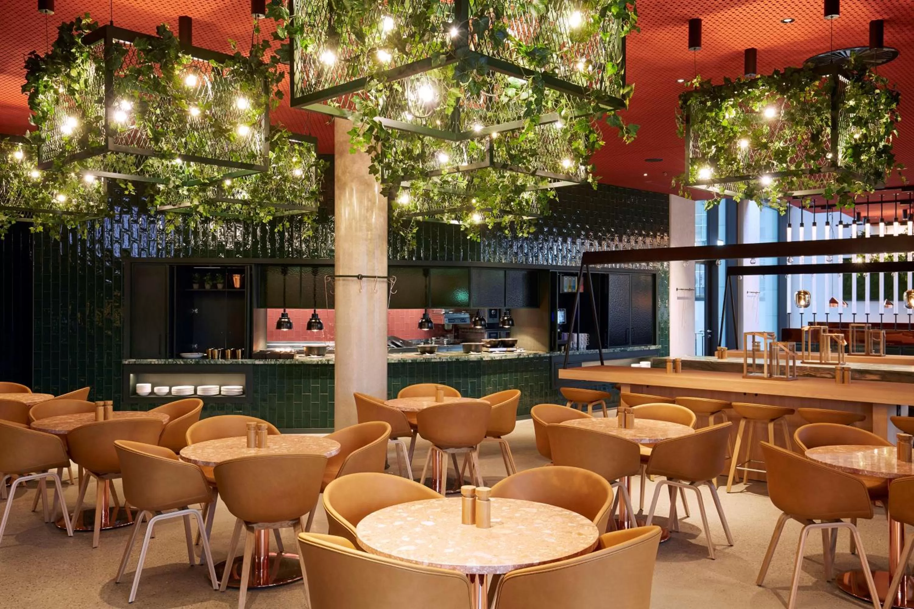 Restaurant/places to eat in Scandic Frankfurt Hafenpark